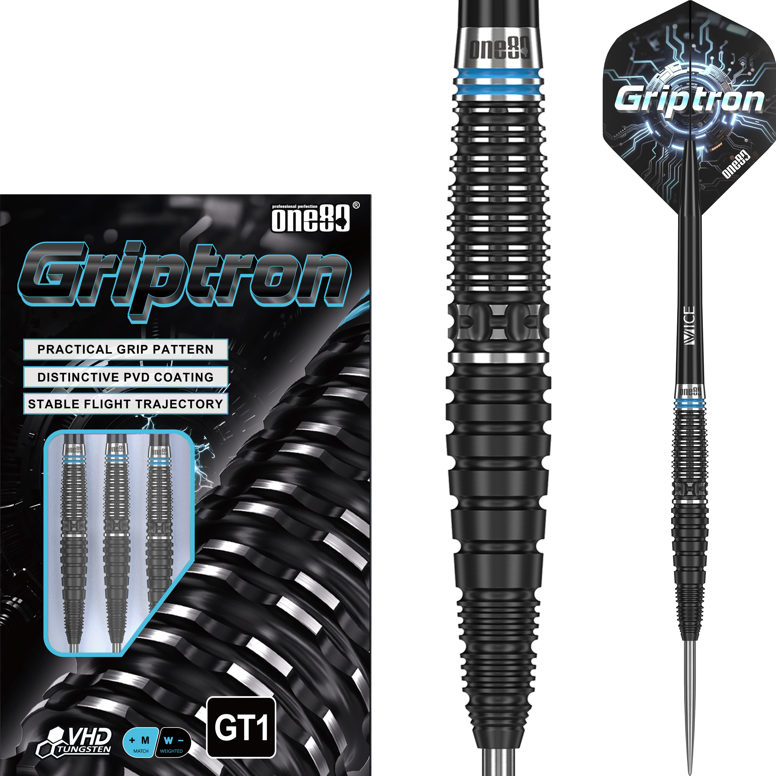One80 - Griptron GT1 - Steeldart