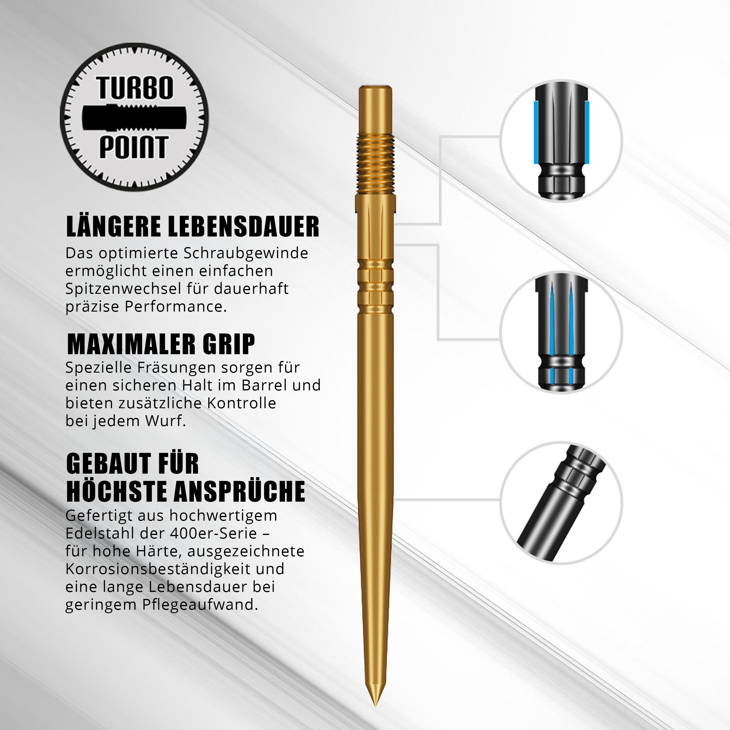 Shot - Turbo Point - Gold Shot - Turbo Point - Gold
