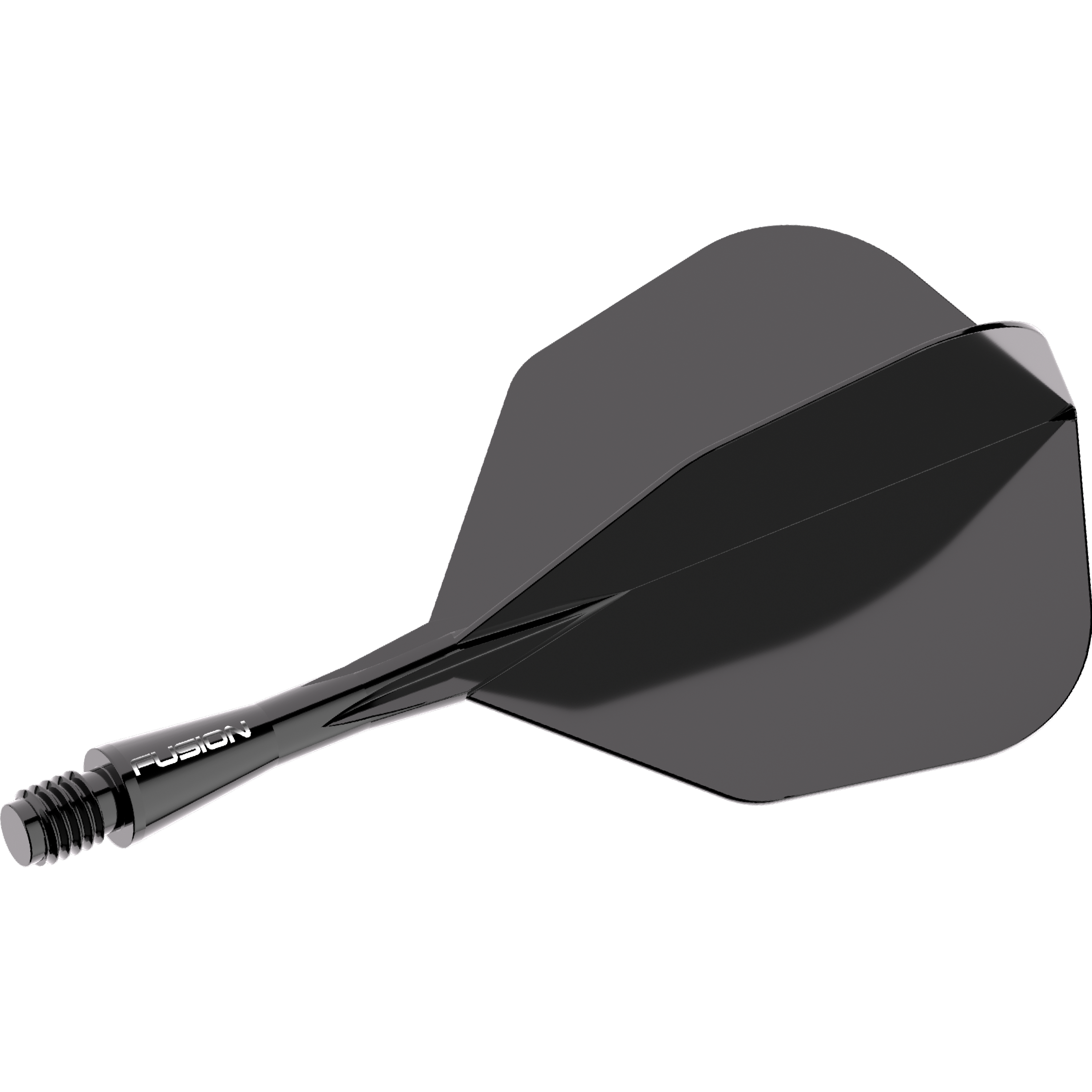 Winmau - Fusion Flightsystem Schwarz - No6 Winmau - Fusion Flightsystem Schwarz - No6
