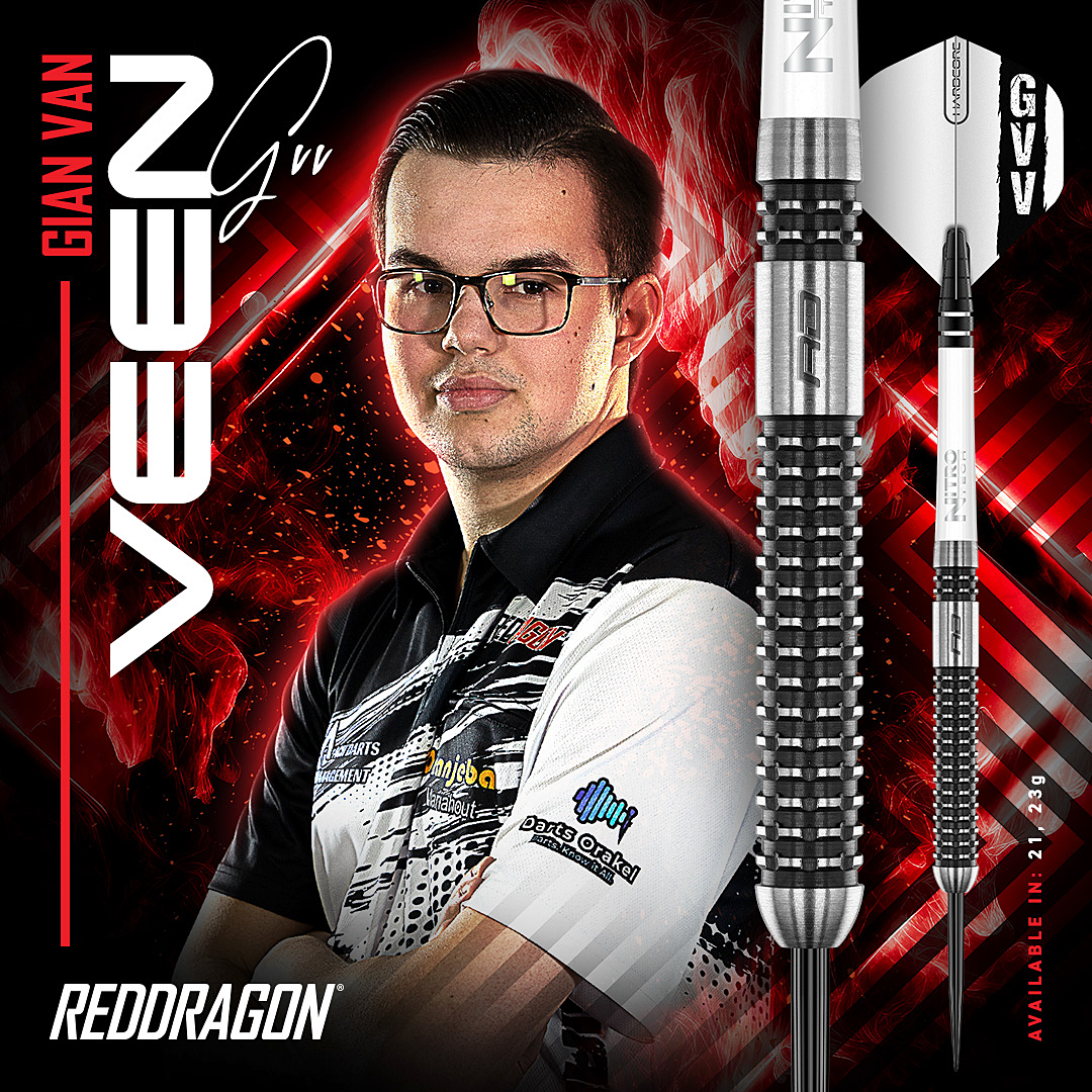 Red Dragon - Gian van Veen Axis SE - Steeldart Red Dragon - Gian van Veen Axis SE - Steeldart