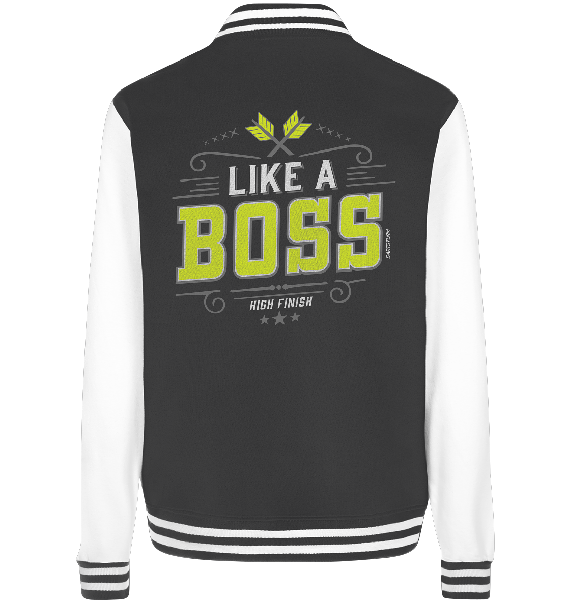DartSturm - Like a Boss Yellow - College Jacket DartSturm - Like a Boss Yellow - College Jacket
