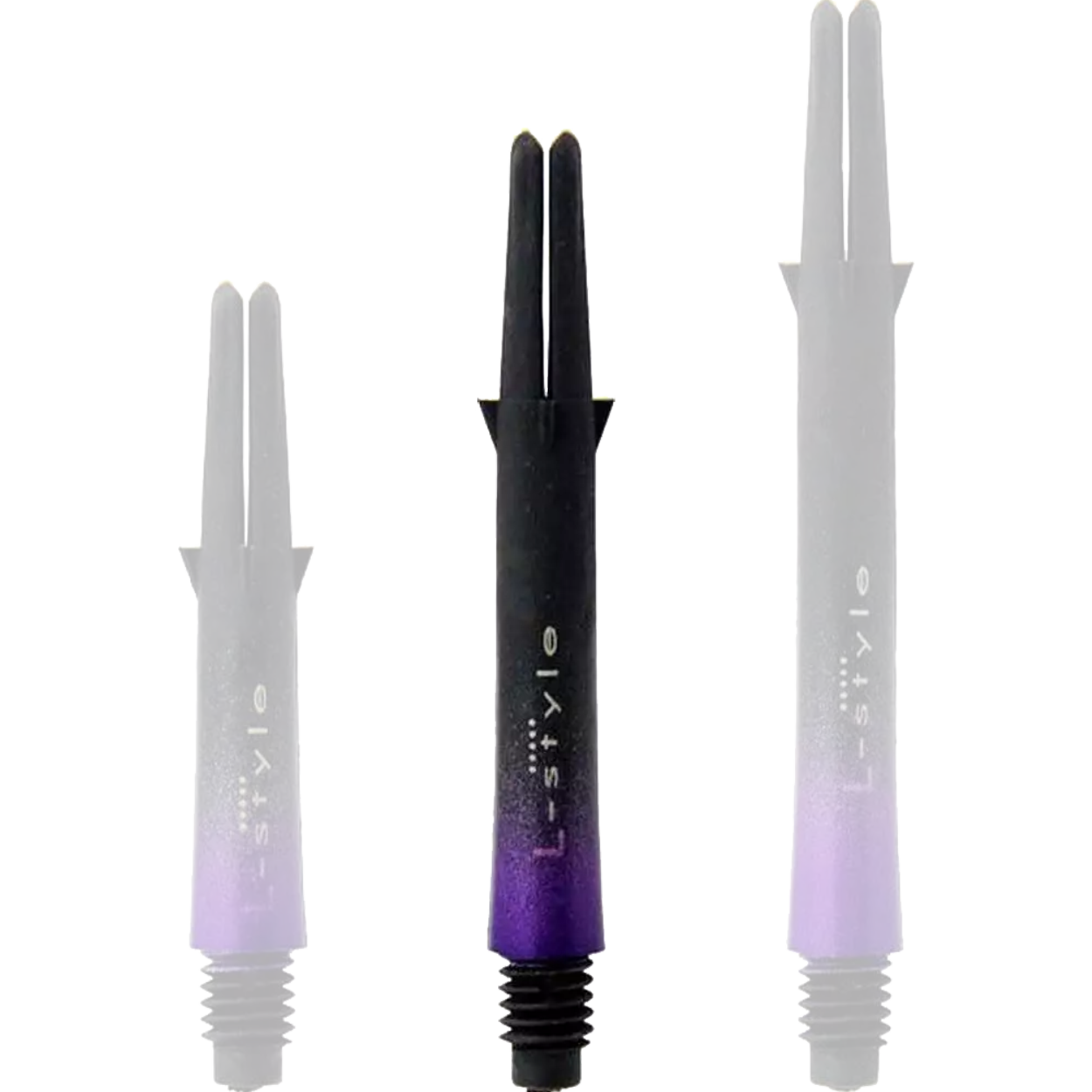 L-Style - Carbon L-Shaft Lock Straight TwoTone - Lila L-Style - Carbon L-Shaft Lock Straight TwoTone - Lila