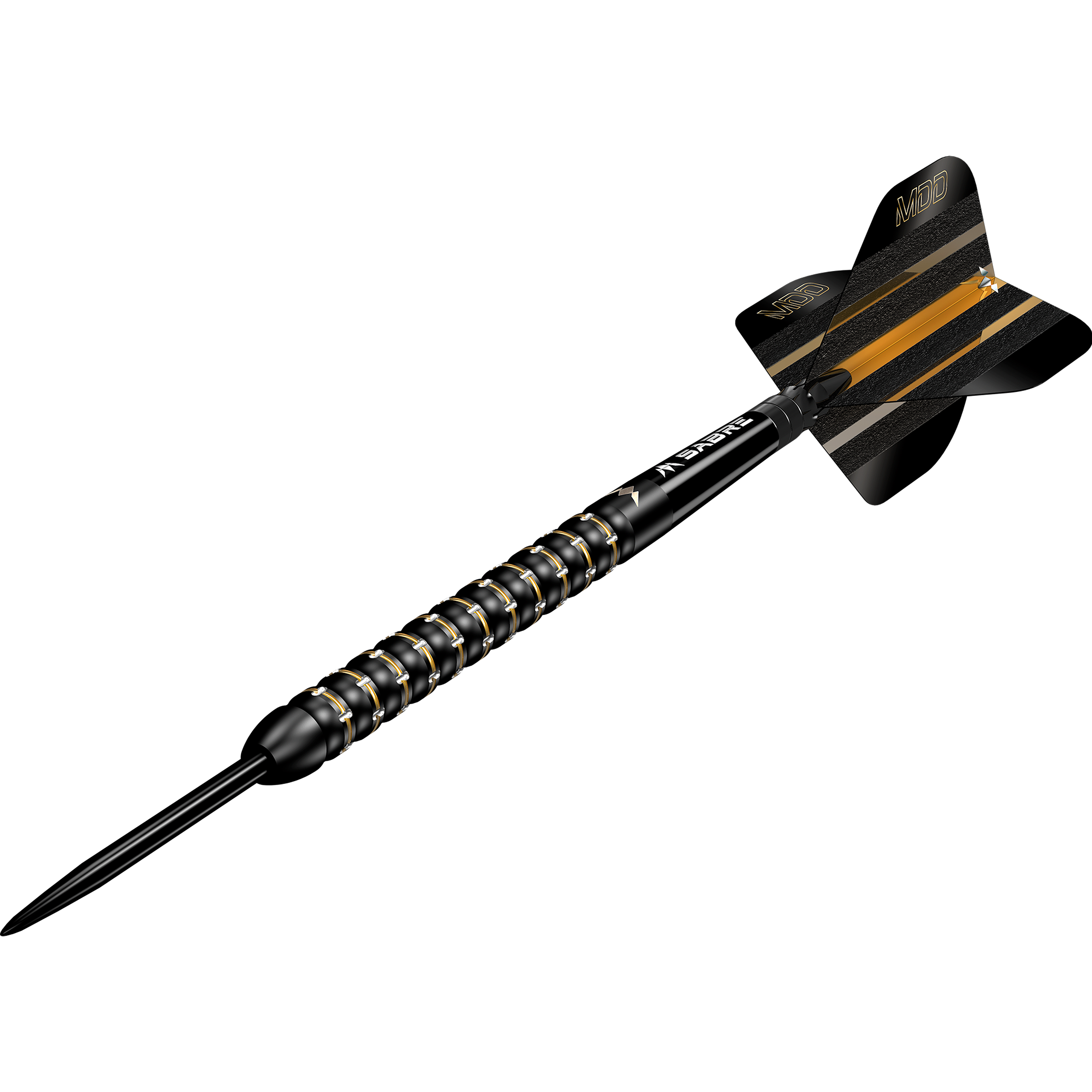 Mission - Mike De Decker Schwarz Gold - Steeldart Mission - Mike De Decker Schwarz Gold - Steeldart