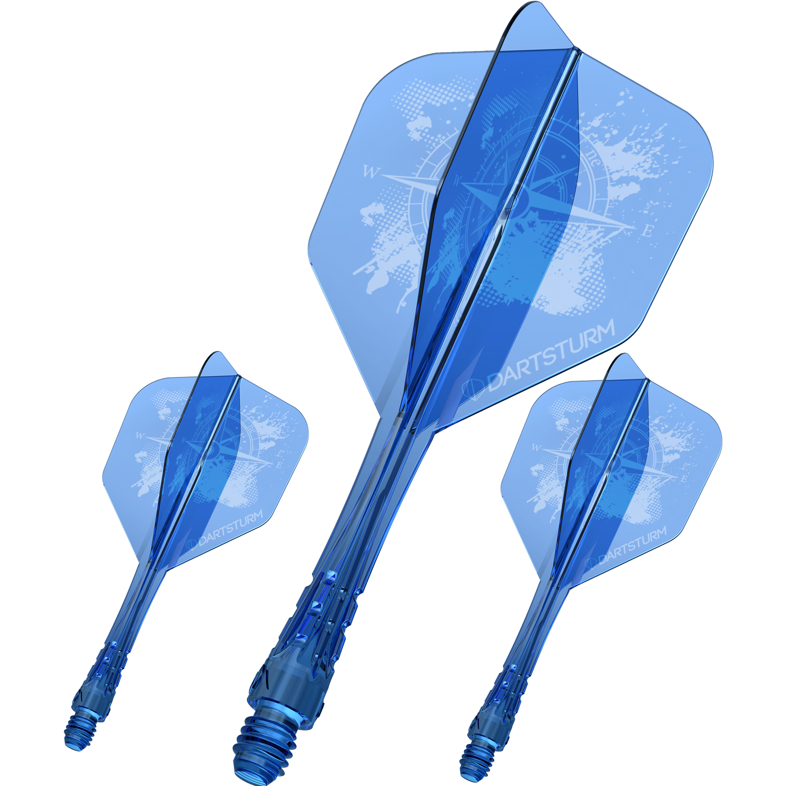 Mission - Force 90 Vortex Blau Transparent - Navigator - No6