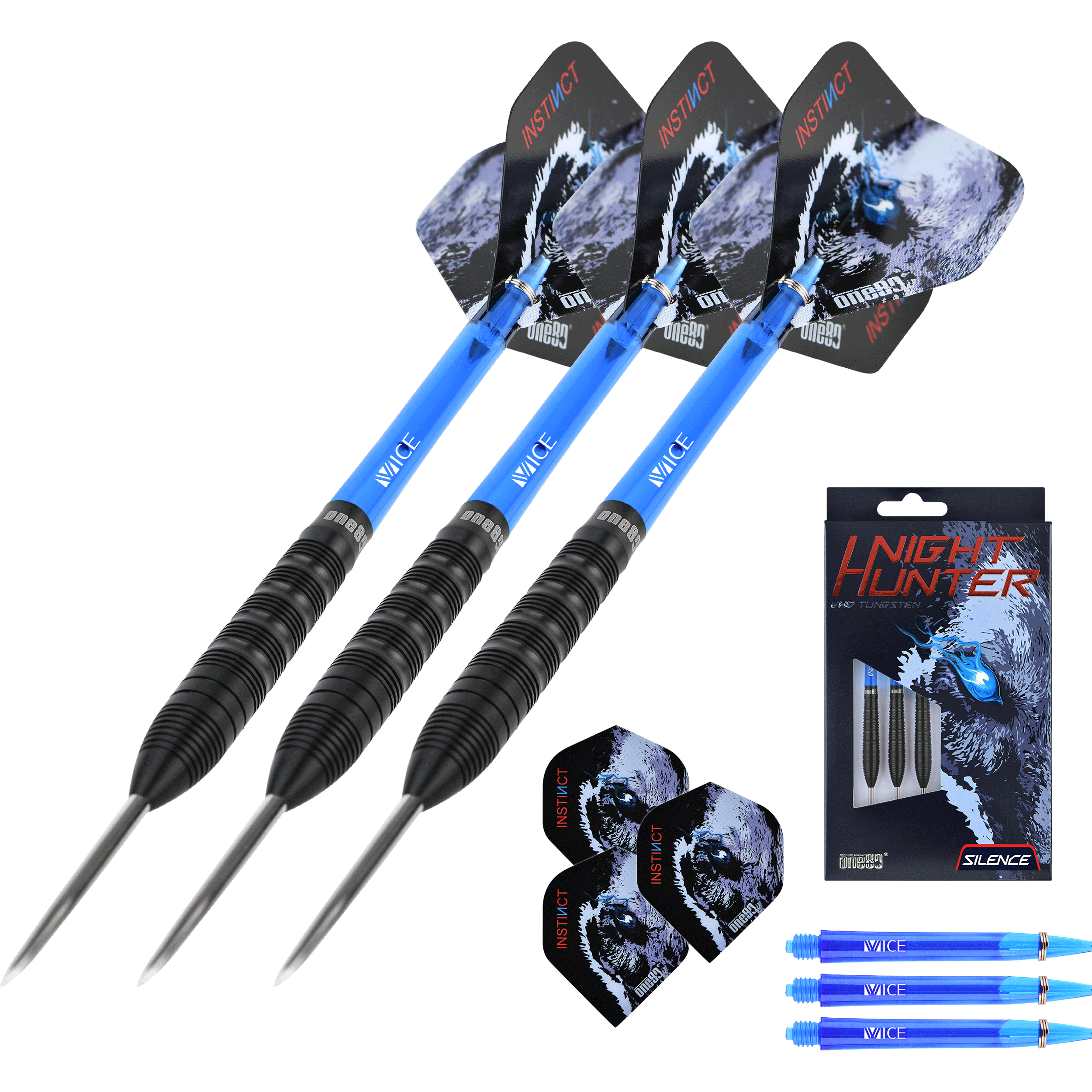 One80 - Night Hunter Silence - Steeldart One80 - Night Hunter Silence - Steeldart
