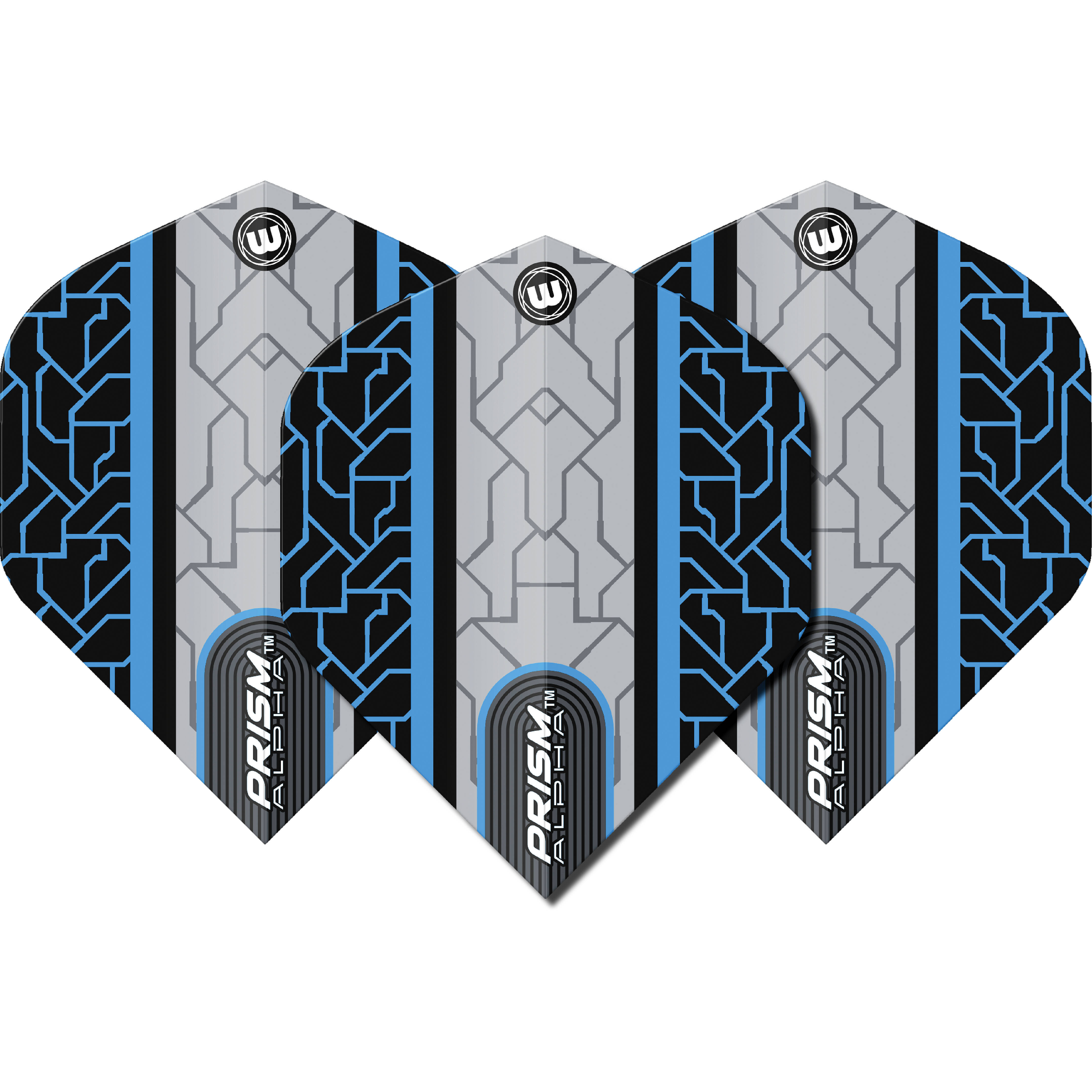 Winmau-Prism-Alpha-Circuit-Flight-Standard-Blau Winmau - Prism Alpha Circuit Flight - Standard