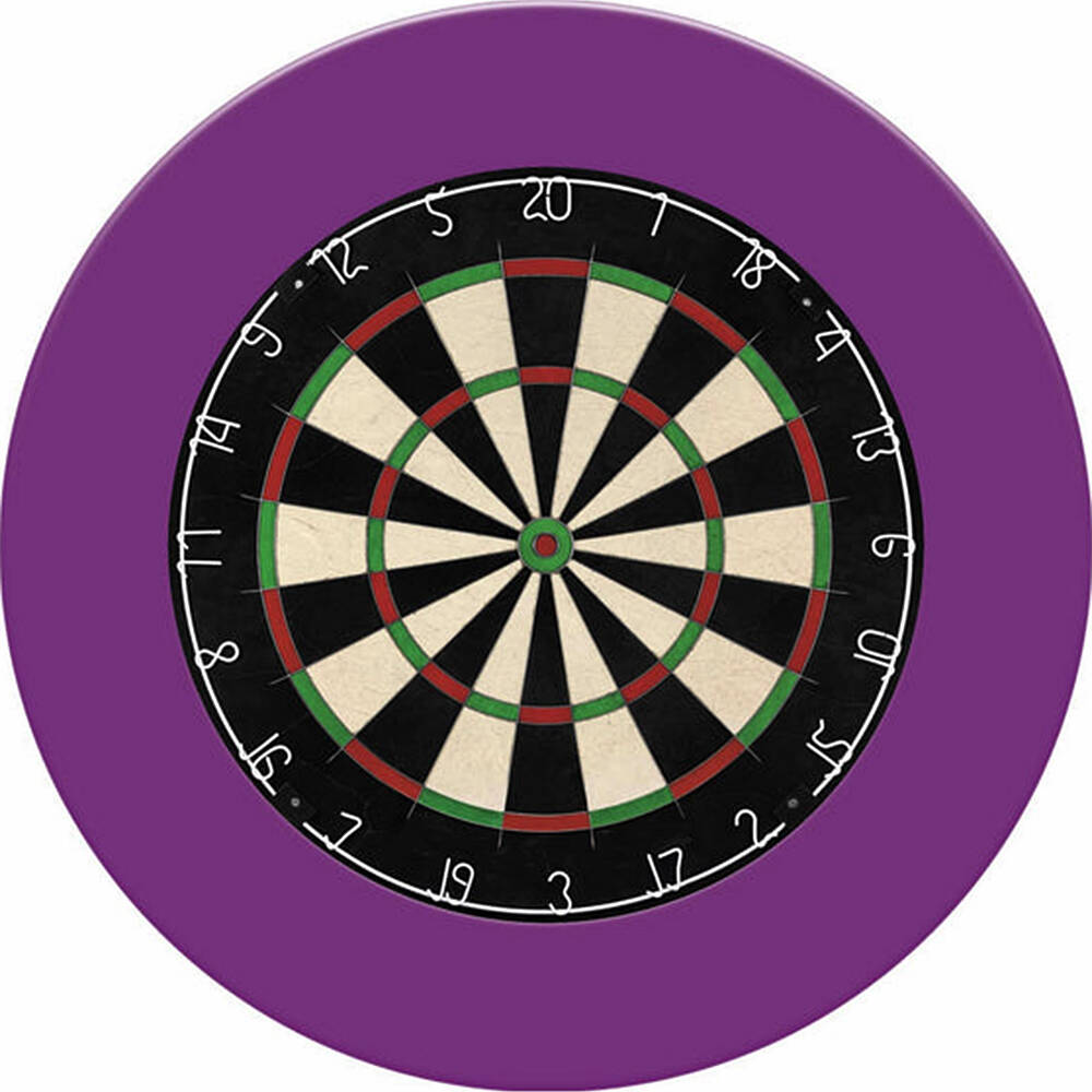 DartSturm-de-Dartboard-Surround-Lila-mit-Dartboard DartSturm - Dartboard Surround