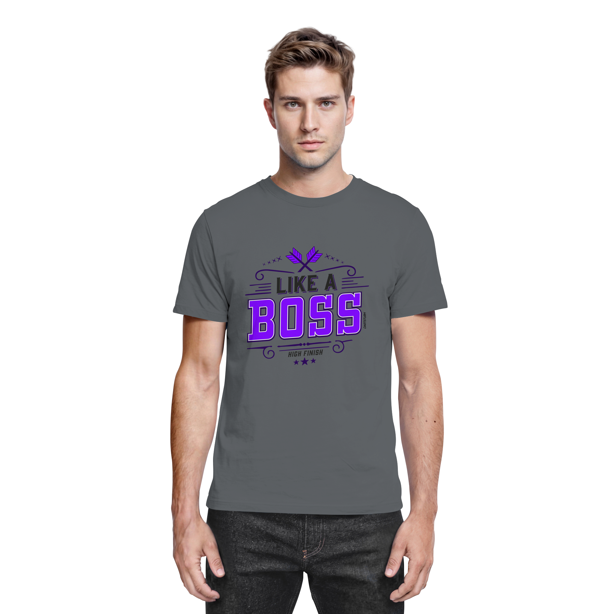 DartSturm - Like a Boss Purple - Premium Shirt DartSturm - Like a Boss Purple - Premium Shirt
