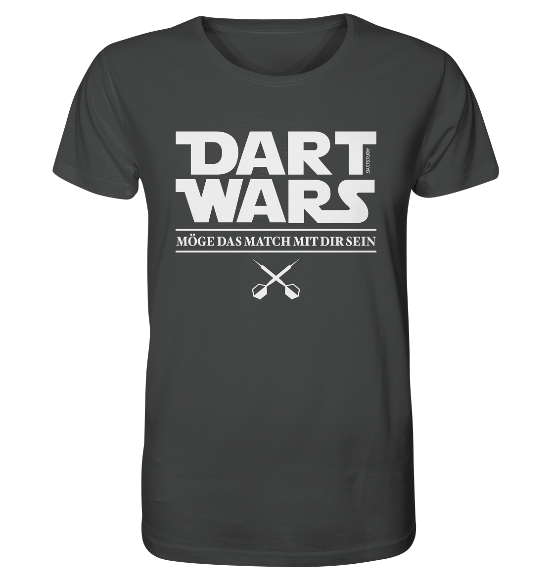 DartSturm - Dart Wars Weiß - Organic Shirt