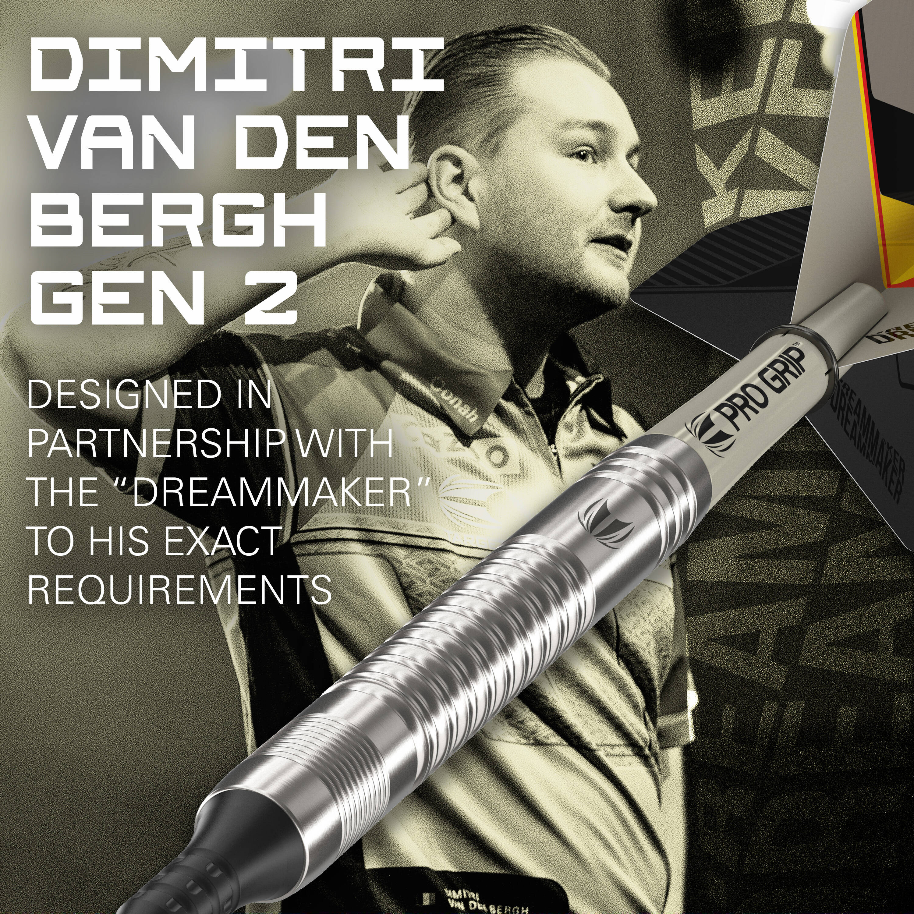 Target - Dimitri van den Bergh GEN 2 - Softdart Target - Dimitri van den Bergh GEN 2 - Softdart