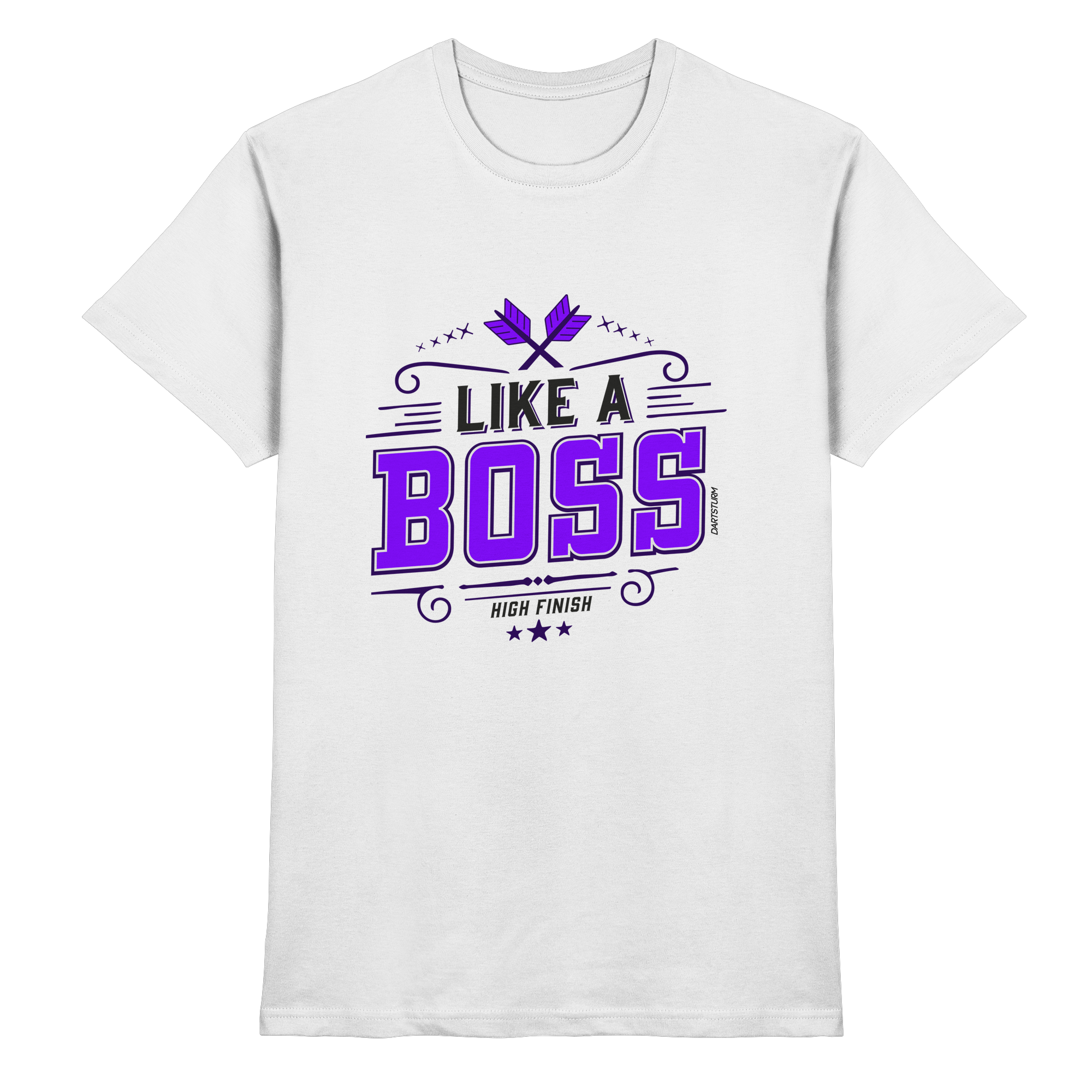 DartSturm - Like a Boss Purple - Premium Shirt