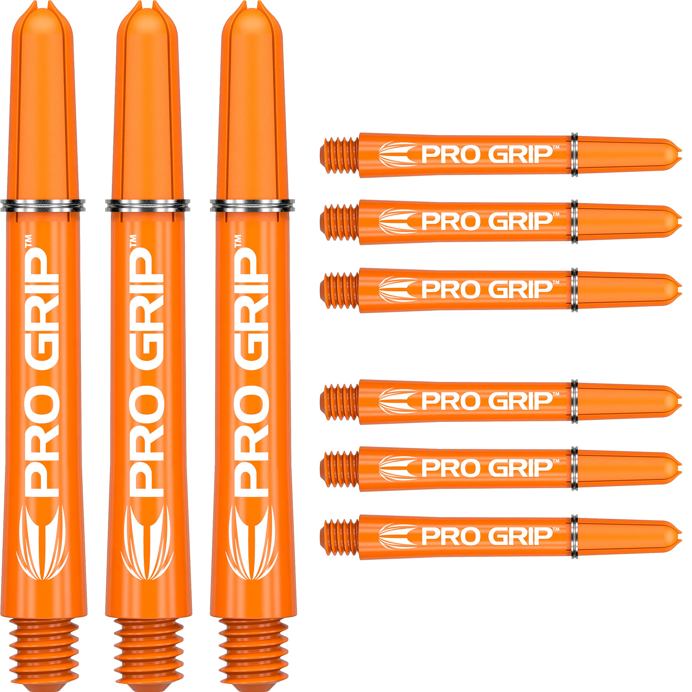Target - Pro Grip Shaft 3er Set - Orange