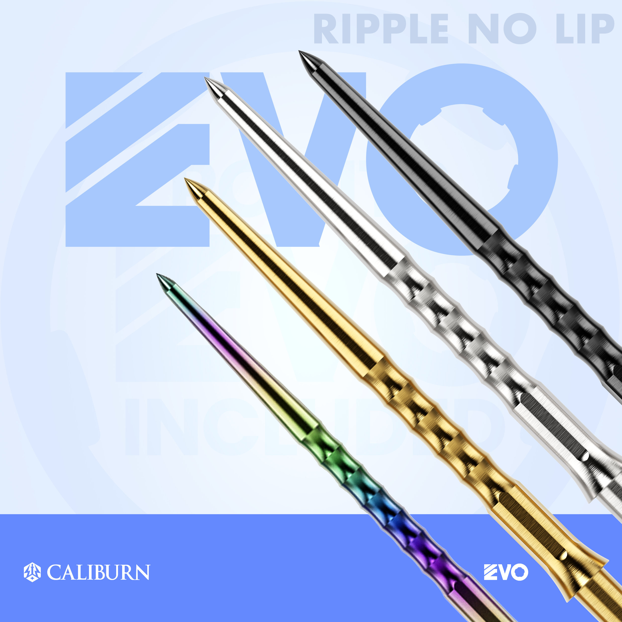 Caliburn - EVO Ripple No Lip - Rainbow Caliburn - EVO Ripple No Lip - Rainbow