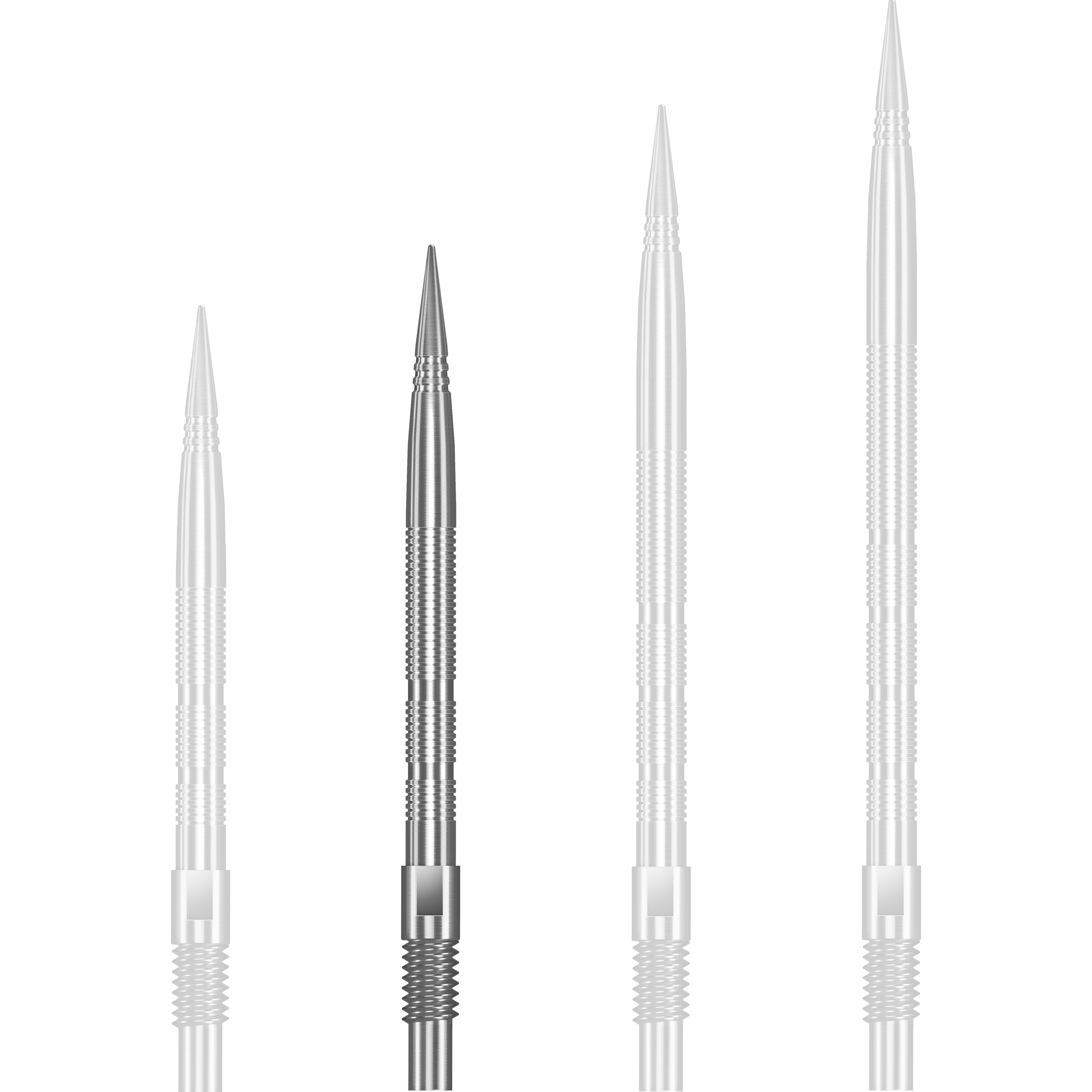 Harrows - Quick Point Micro Ridge - Silber Harrows - Quick Point Micro Ridge - Silber