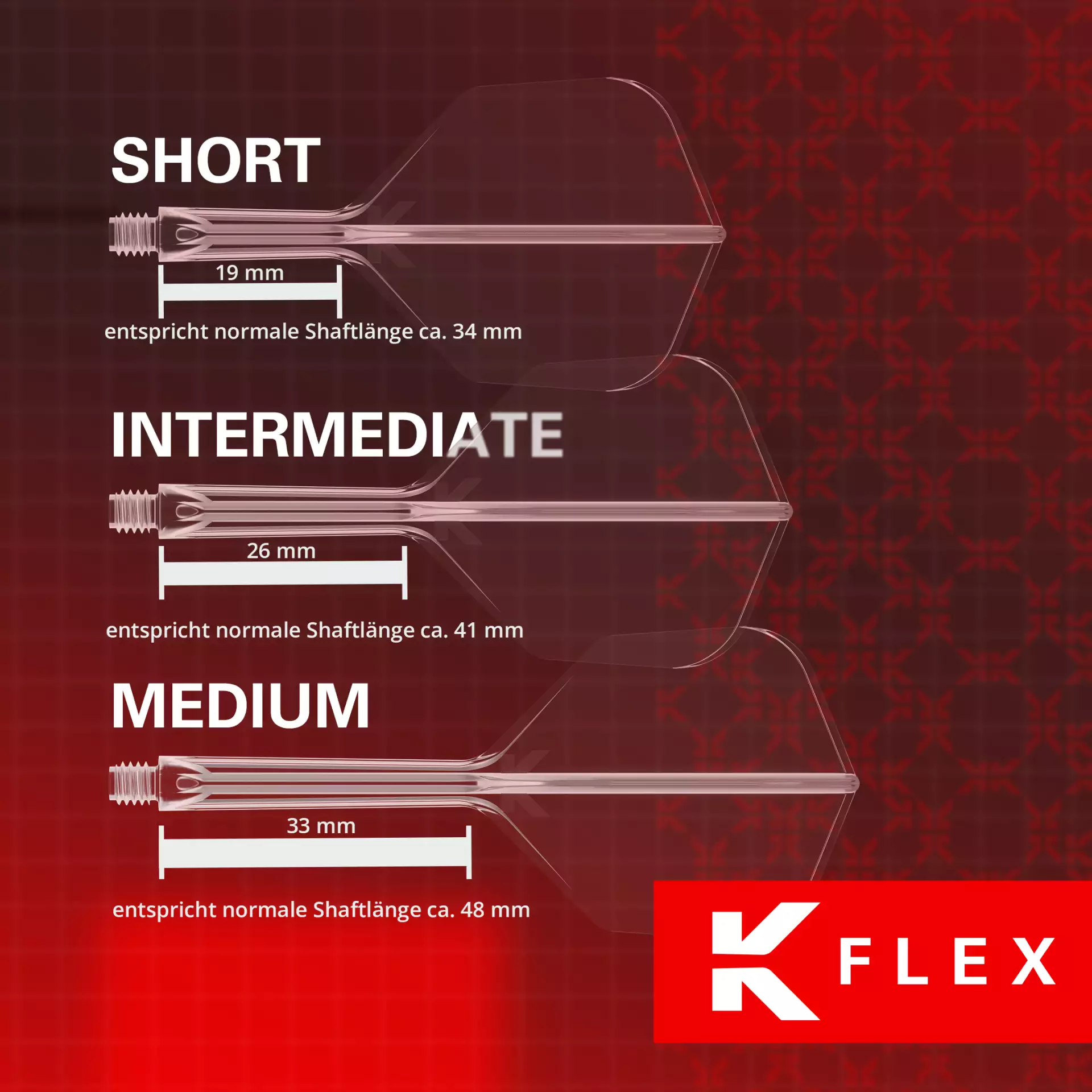 Target - K-Flex Flightsystem Rot - Standard