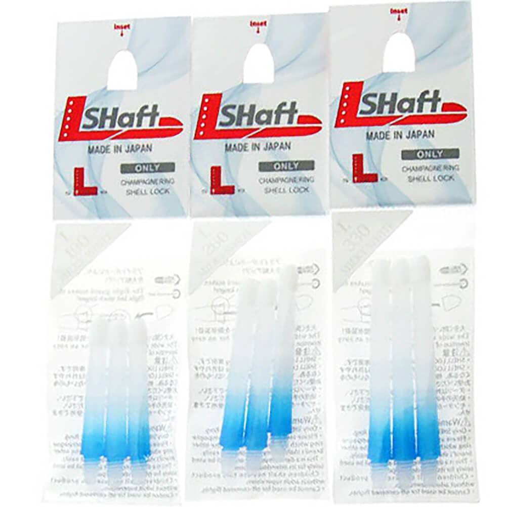 L-Style-L-Shaft-Lock-Straight-TwoTone-Weiss-Klar-Blau-Verpackung L-Style - L-Shaft Lock Straight TwoTone - Weiß Klar Blau