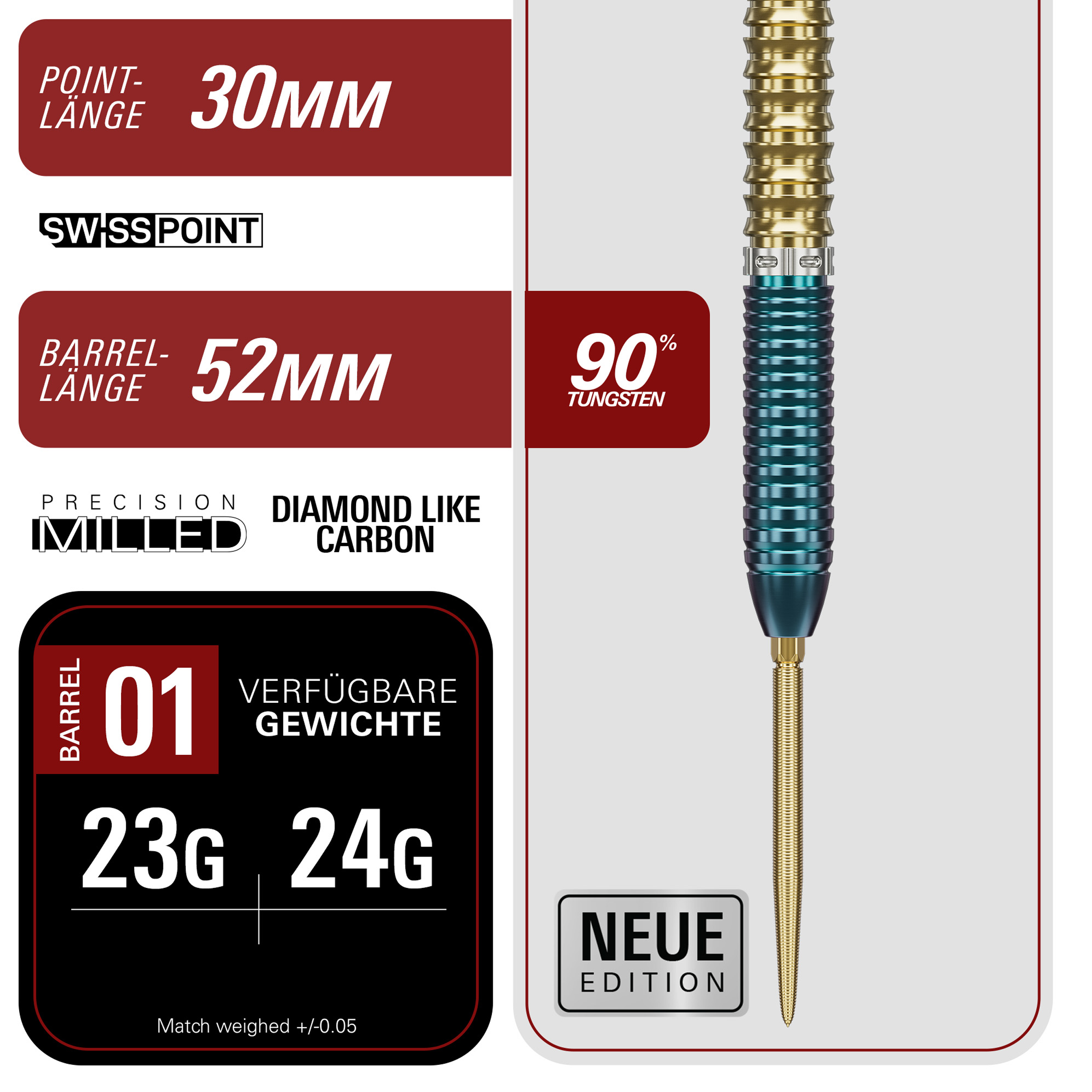 Target Japan - Swiss Point - Tung Suk GEN 2.5 - Steeldart