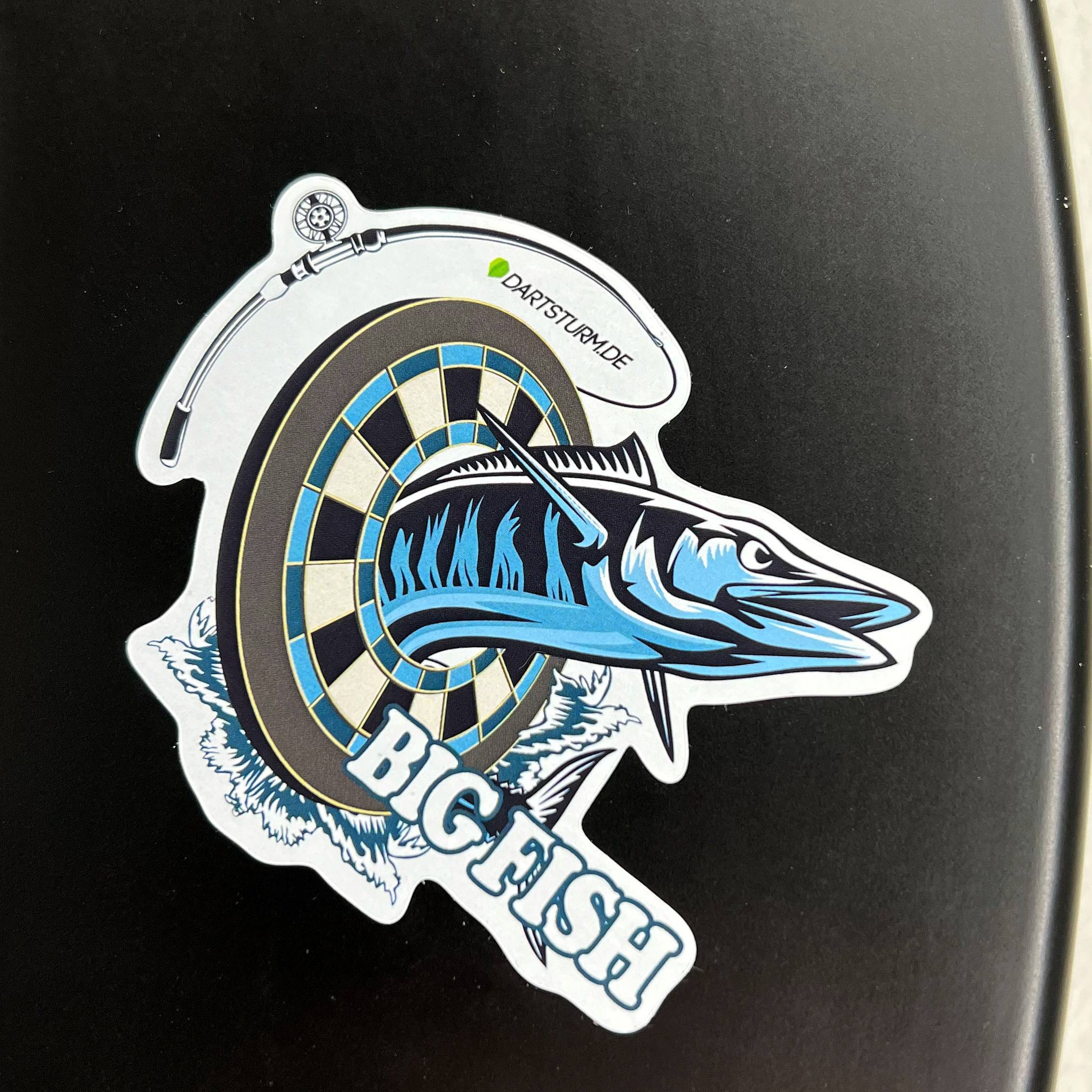 DartSturm-de-Exclusive-Sticker-Big-fish-Foto DartSturm - Dartsticker