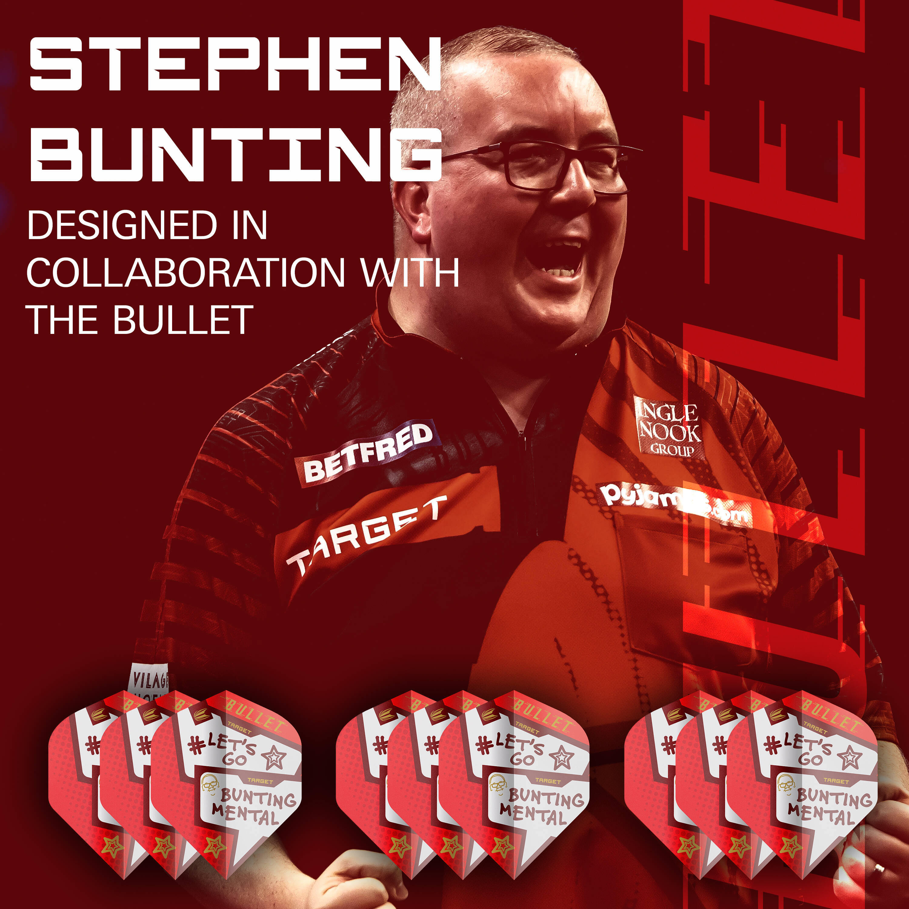 Target - Pro.Ultra Stephen Bunting 2024 - Dartflight Target - Pro.Ultra Stephen Bunting 2024 - Dartflight