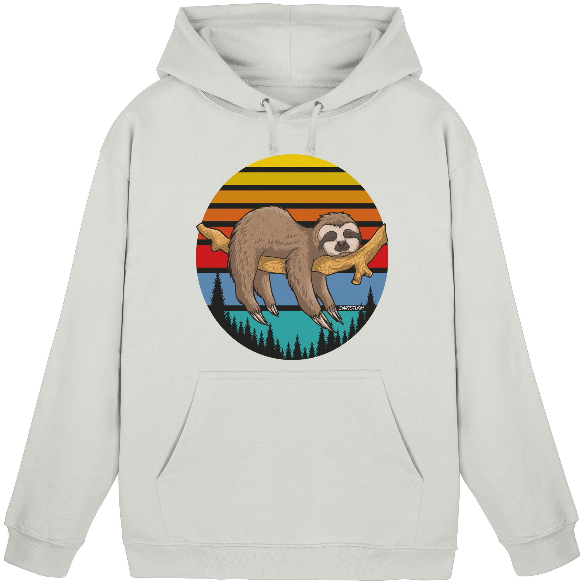 DartSturm - Lazy Sloth - Basic Unisex Hoodie