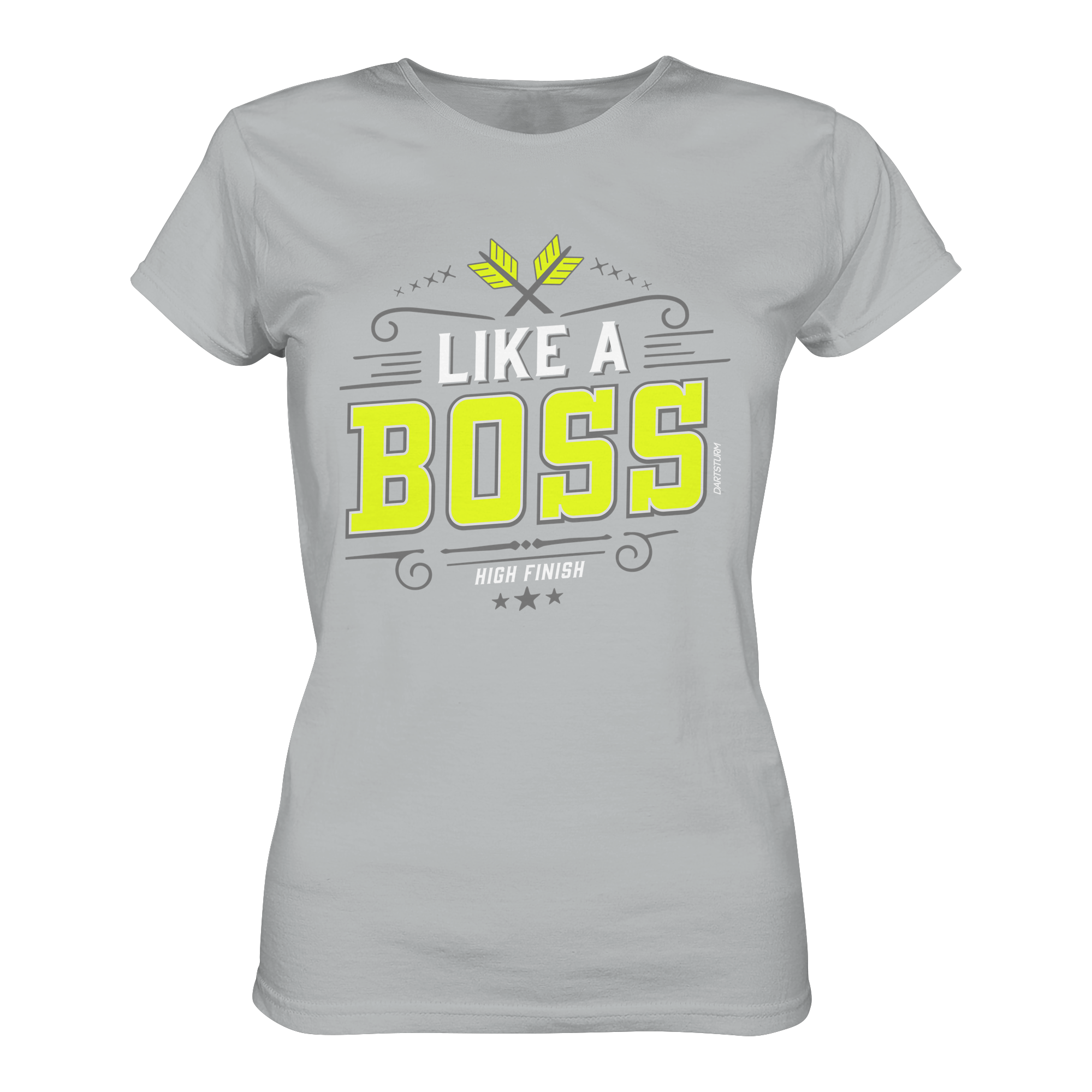 DartSturm - Like a Boss Yellow - Ladies Premium Shirt