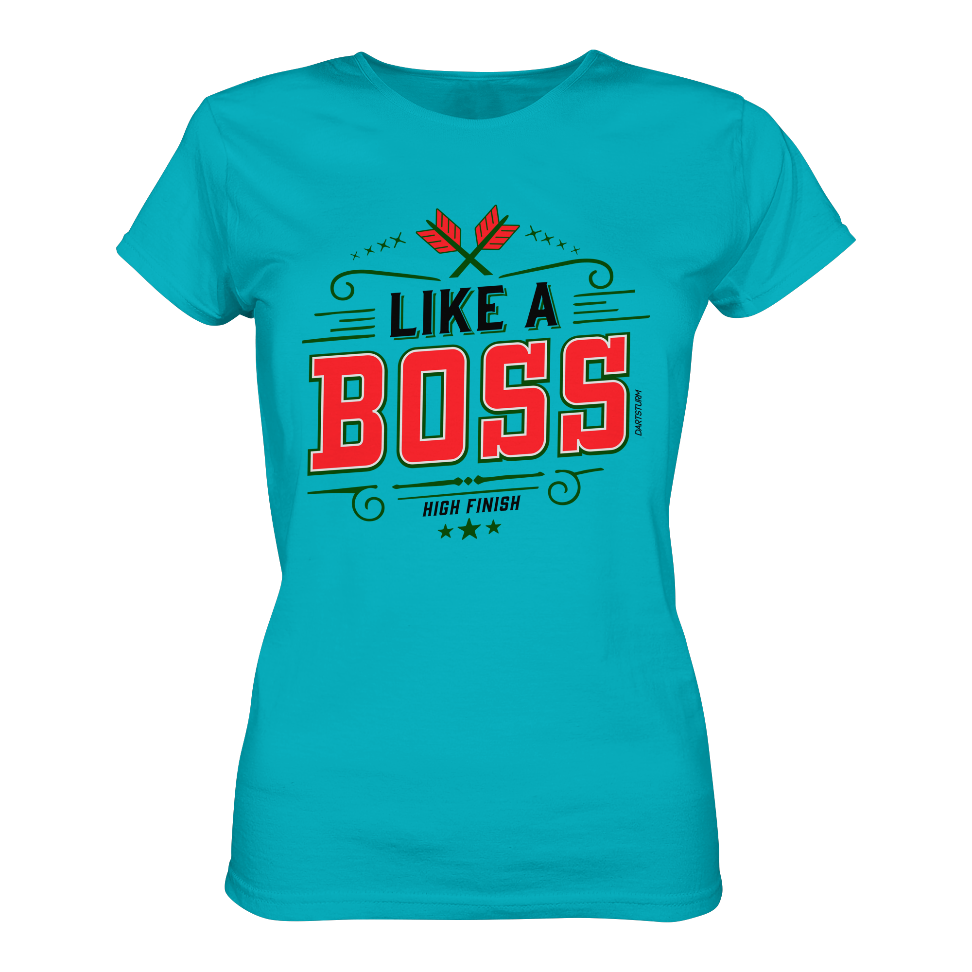 DartSturm - Like a Boss Red - Ladies Premium Shirt
