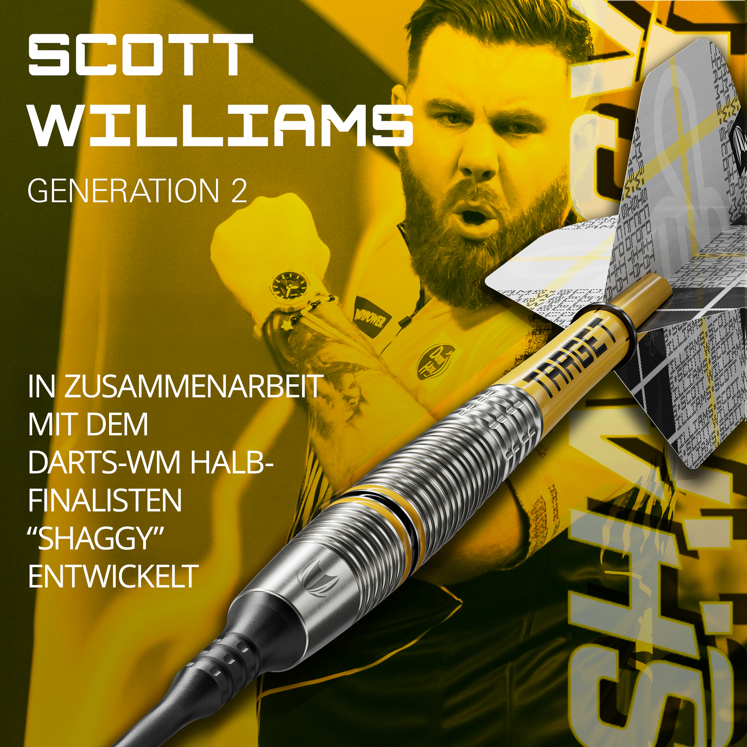 Target - Scott Williams GEN 2 - Softdart Target - Scott Williams GEN 2 - Softdart