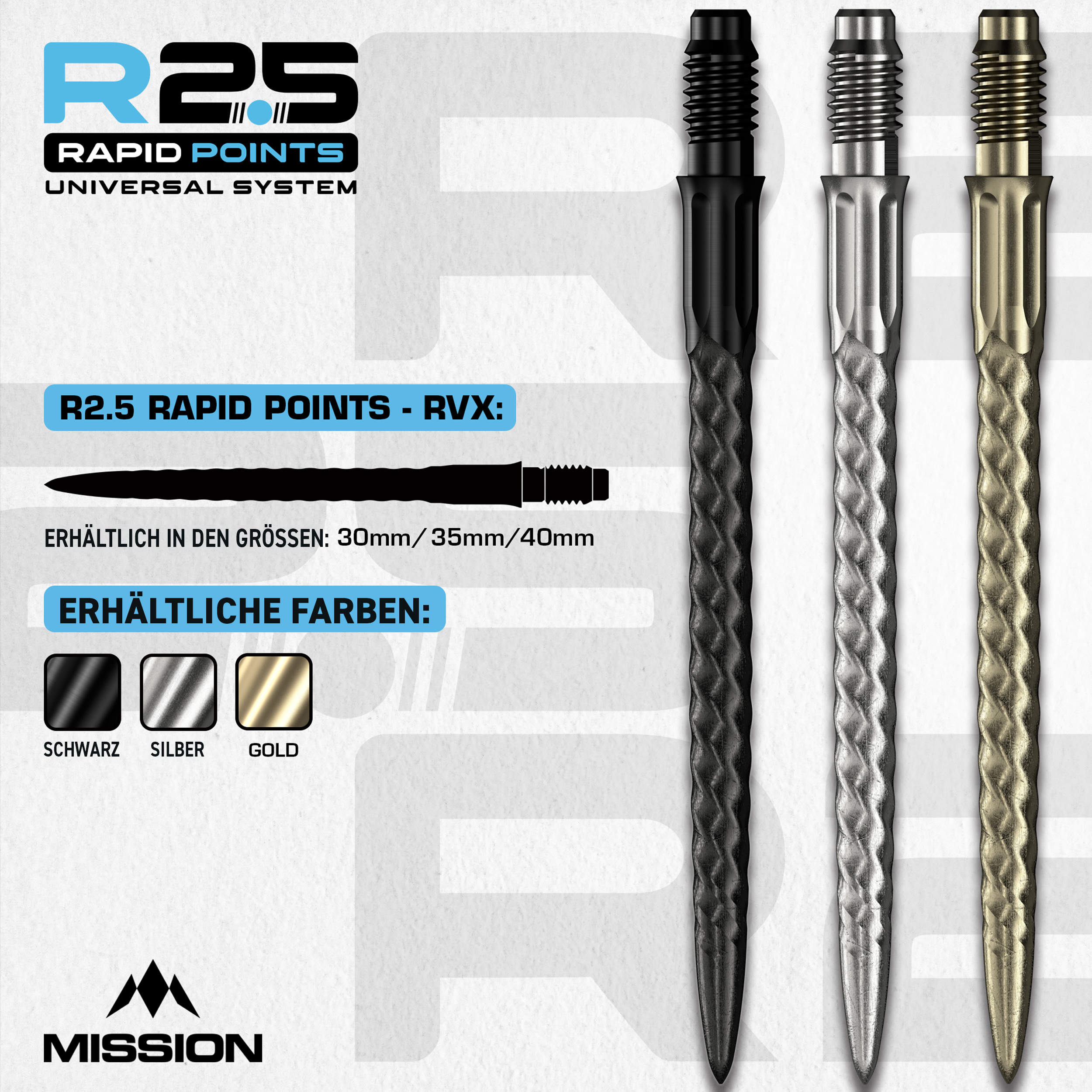 Mission - Rapid Point RVX - Schwarz Mission - Rapid Point RVX - Schwarz
