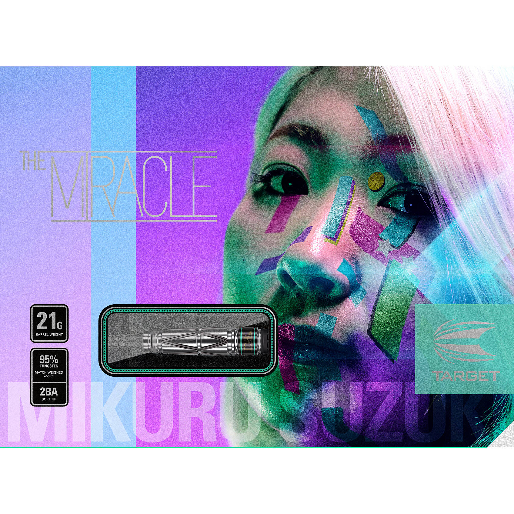 Mikuru-Suzuki-The-Miracle-G4-95-Softdart-Verpackung Target Japan - Mikuru Suzuki GEN 4 - Softdart