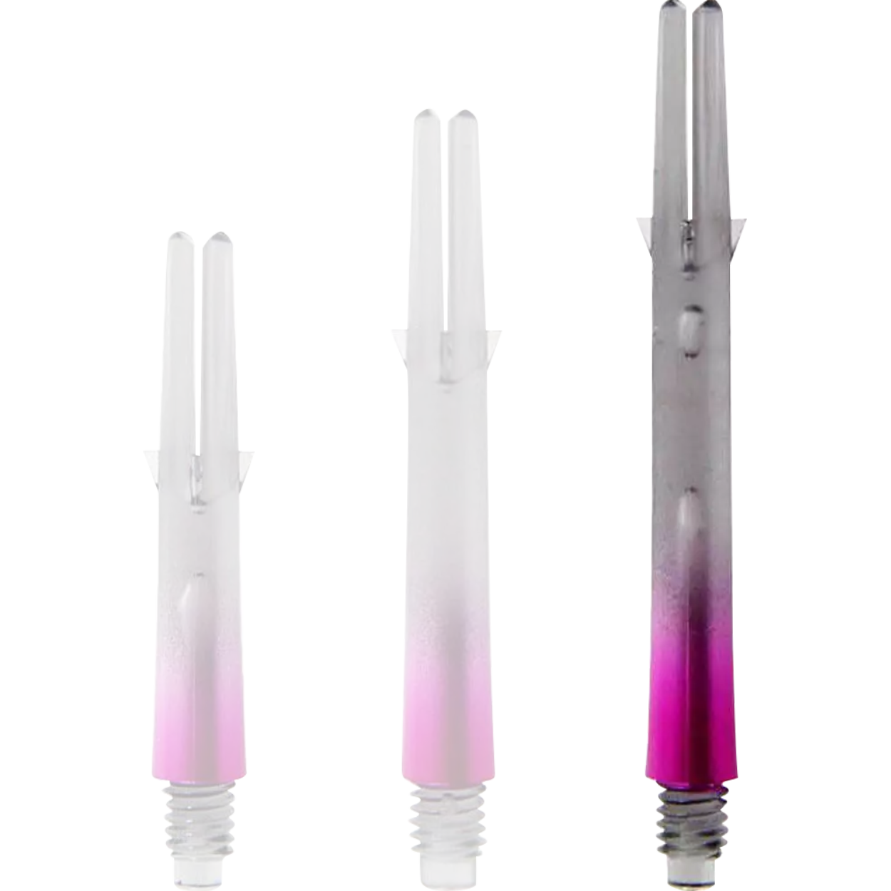 L-Style - L-Shaft Lock Straight TwoTone - Schwarz Klar Pink L-Style - L-Shaft Lock Straight TwoTone - Schwarz Klar Pink