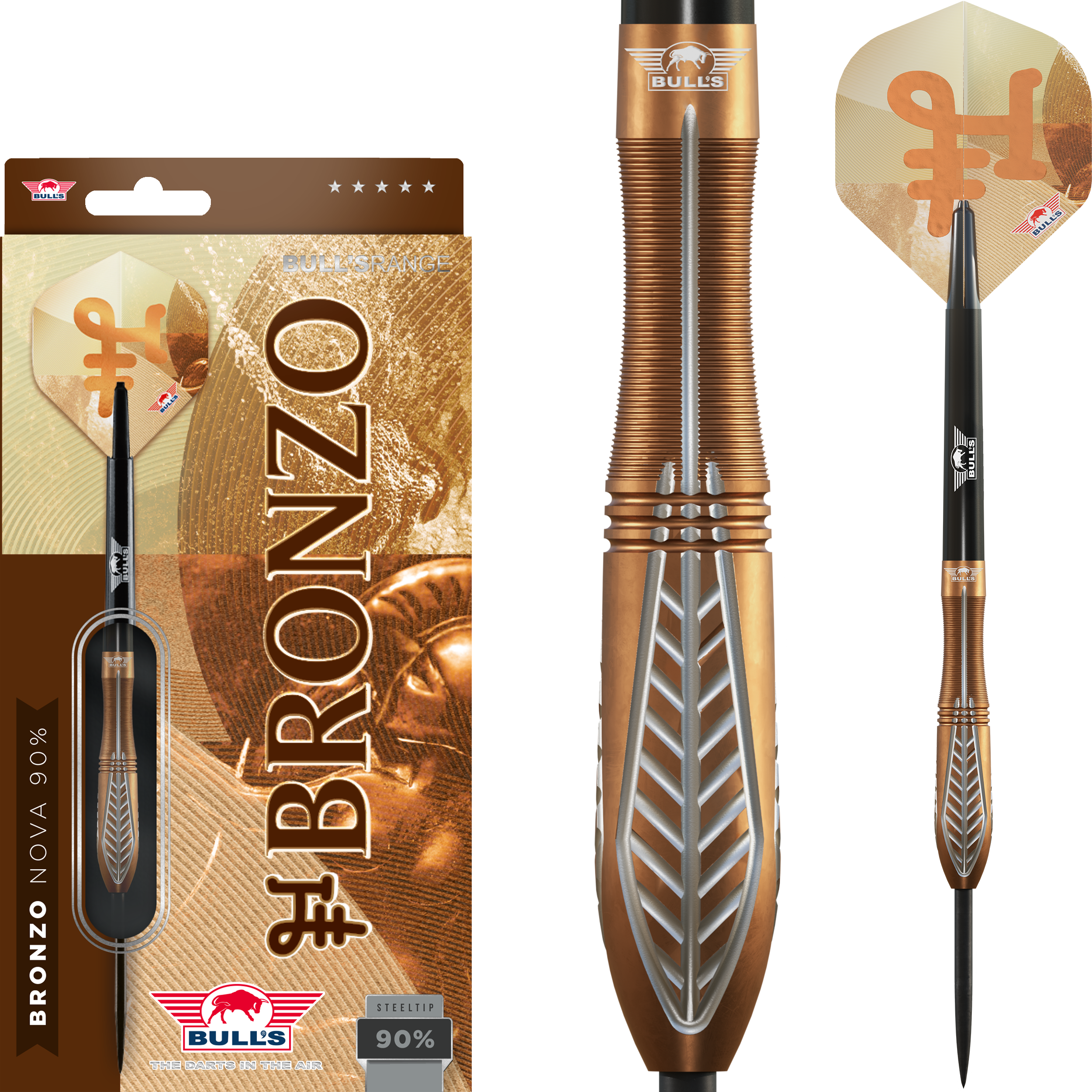 Bull's NL - Bronzo Nova - Steeldart