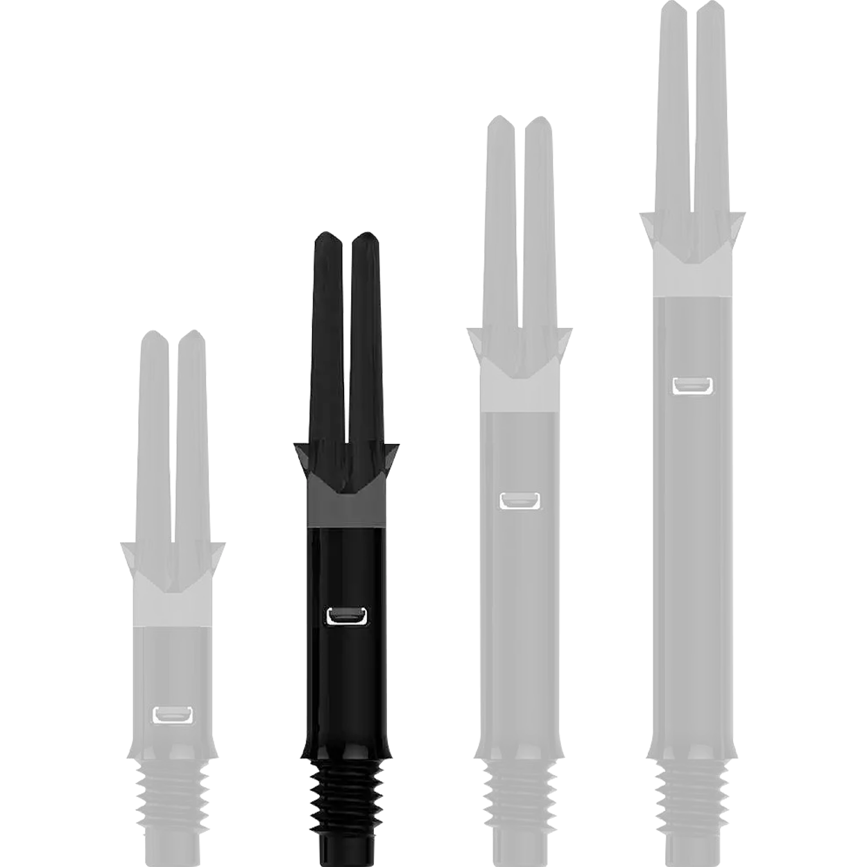 L-Style - L-Shaft Silent Straight Spinner - Schwarz L-Style - L-Shaft Silent Straight Spinner - Schwarz