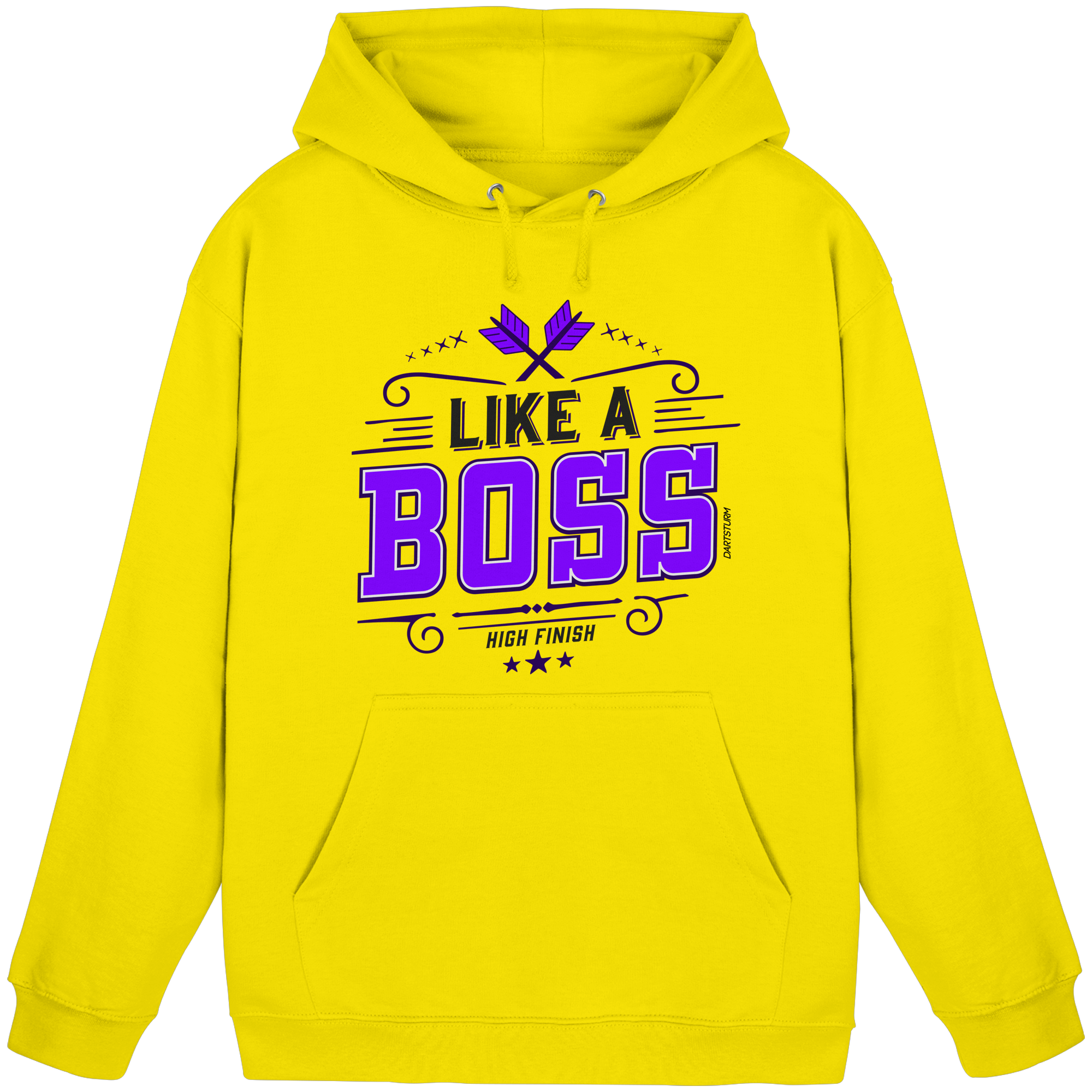 DartSturm - Like a Boss Purple - Basic Unisex Hoodie DartSturm - Like a Boss Purple - Basic Unisex Hoodie