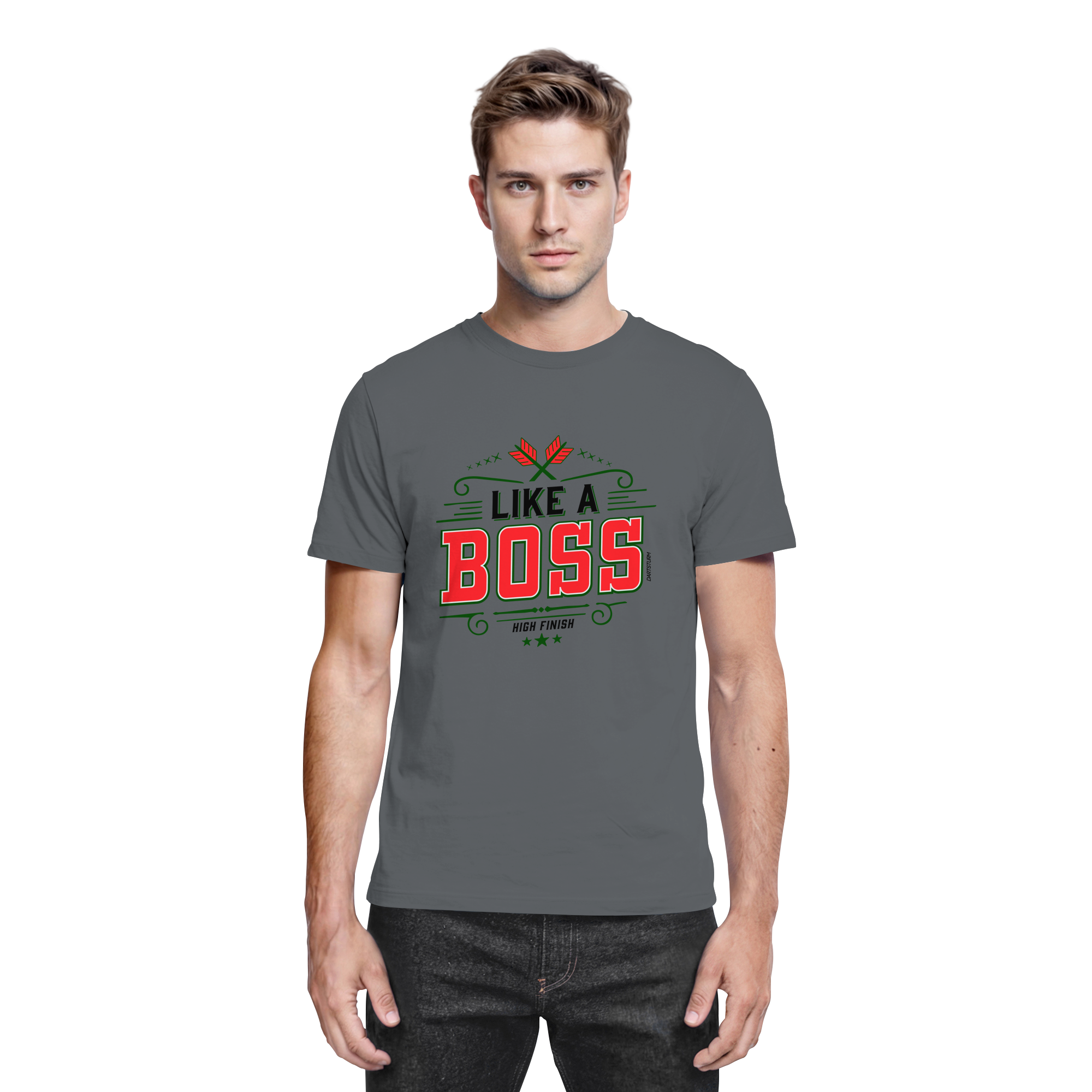 DartSturm - Like a Boss Red - Premium Shirt DartSturm - Like a Boss Red - Premium Shirt