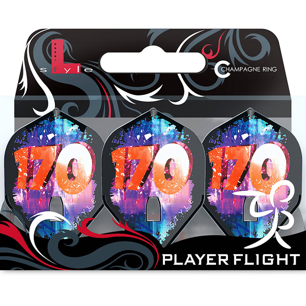 L-Style-Champagne-Flight-Pro-Fallon-Sherrock-V4-170-Standard-Schwarz-Verpackung L-Style - Champagne Flight Pro - Fallon Sherrock V4 170 - Standard