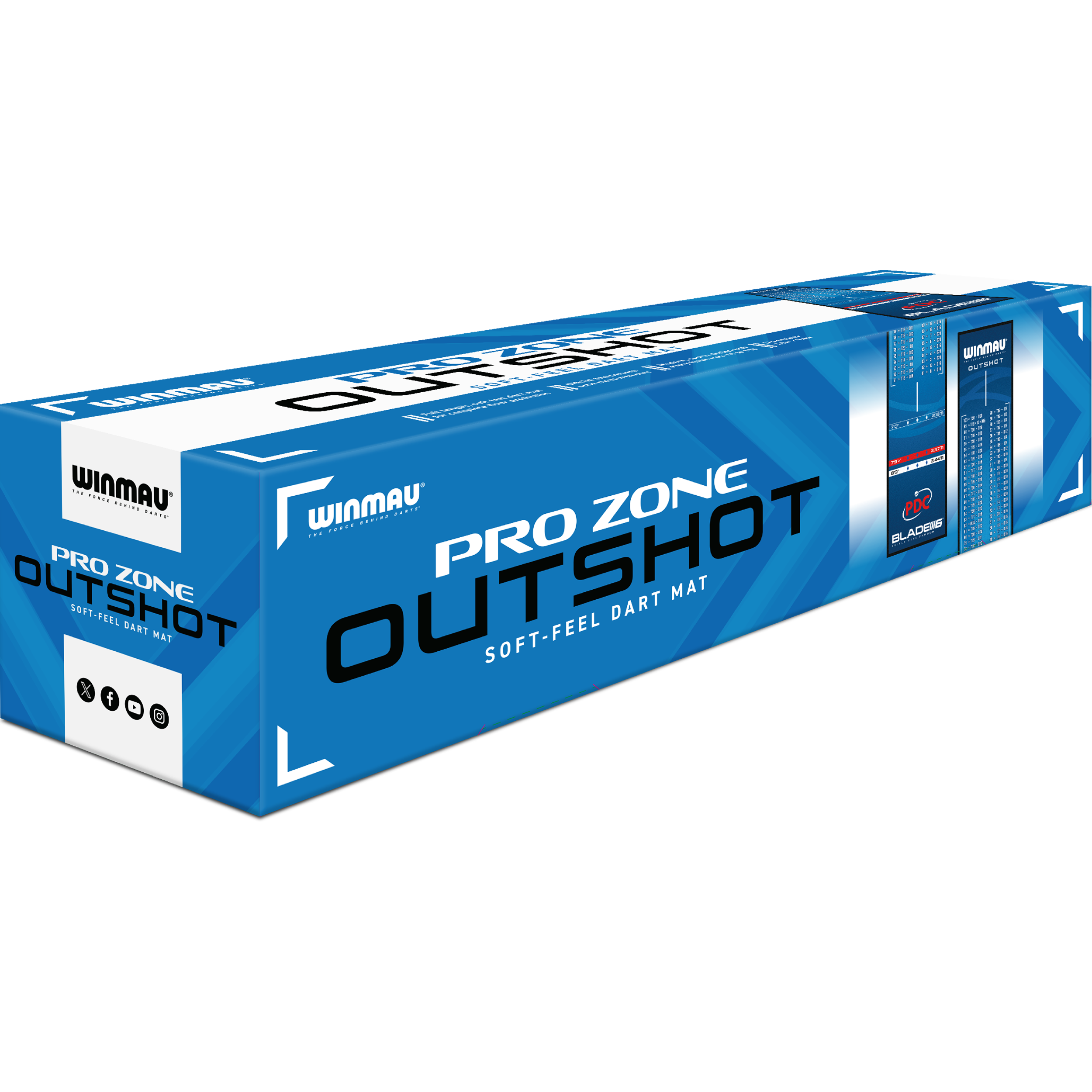 Winmau - Pro Zone Outshot Dartmatte Winmau - Pro Zone Outshot Dartmatte