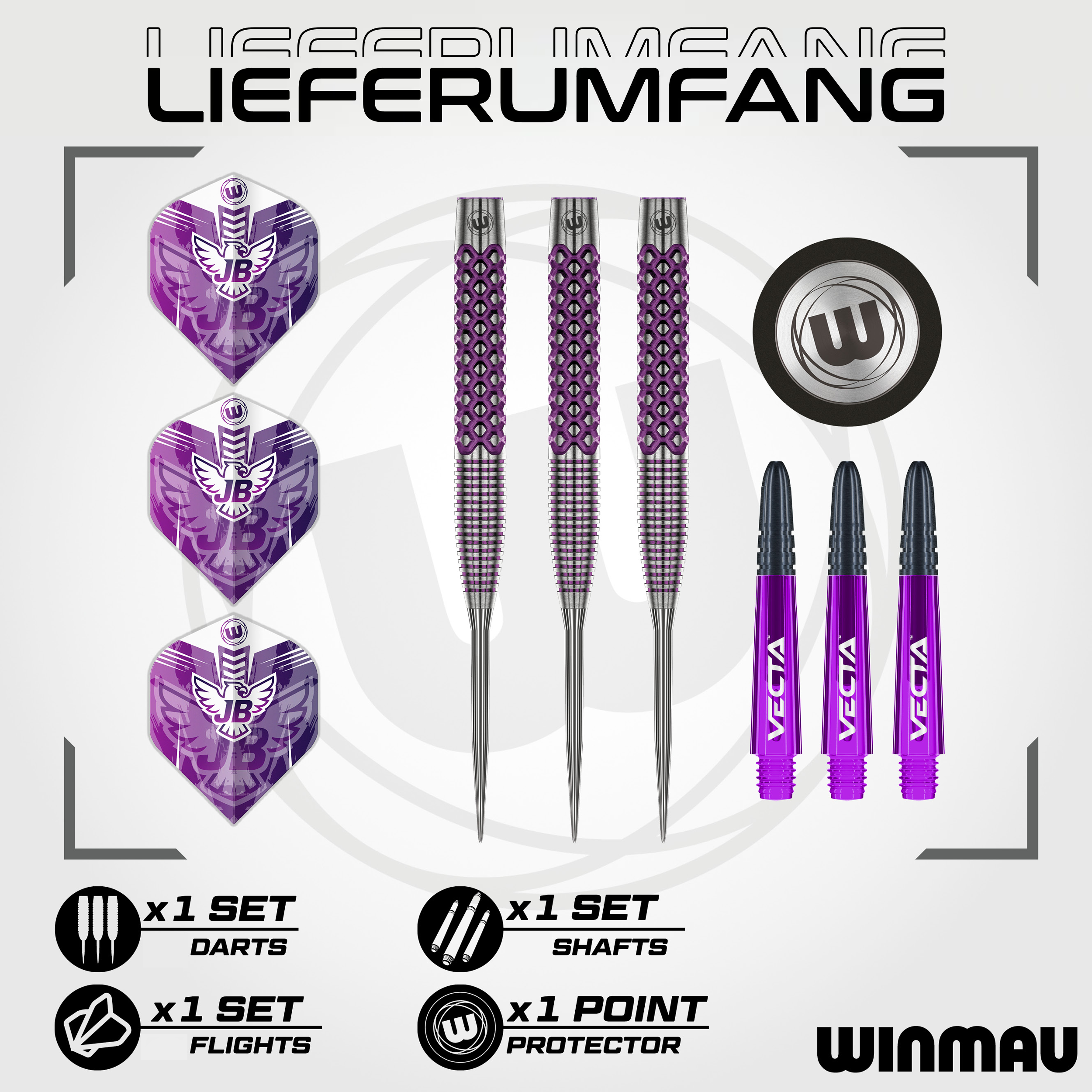 Winmau - John Brown - Steeldart