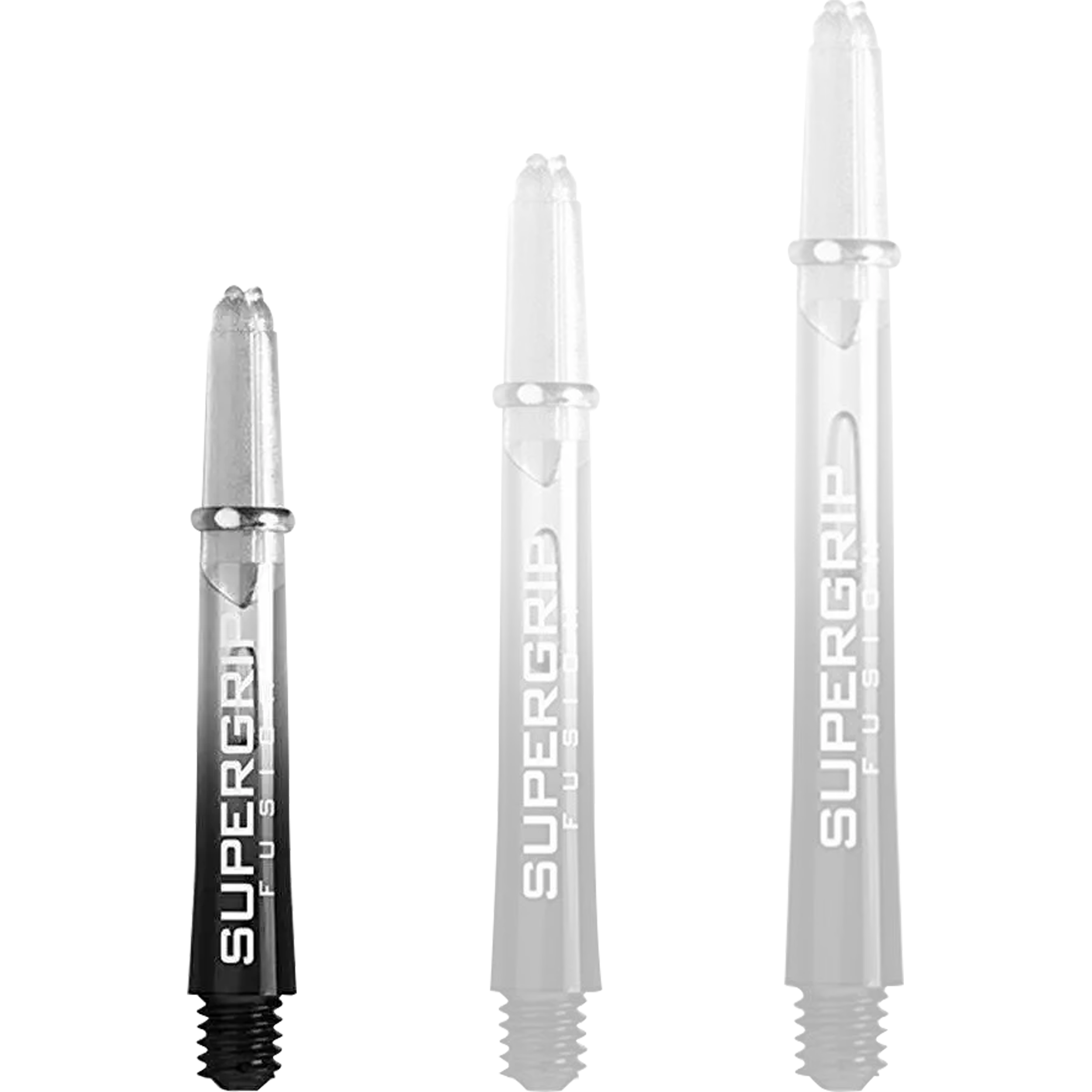 Harrows - Supergrip Fusion Shaft - Transparent Harrows - Supergrip Fusion Shaft - Transparent