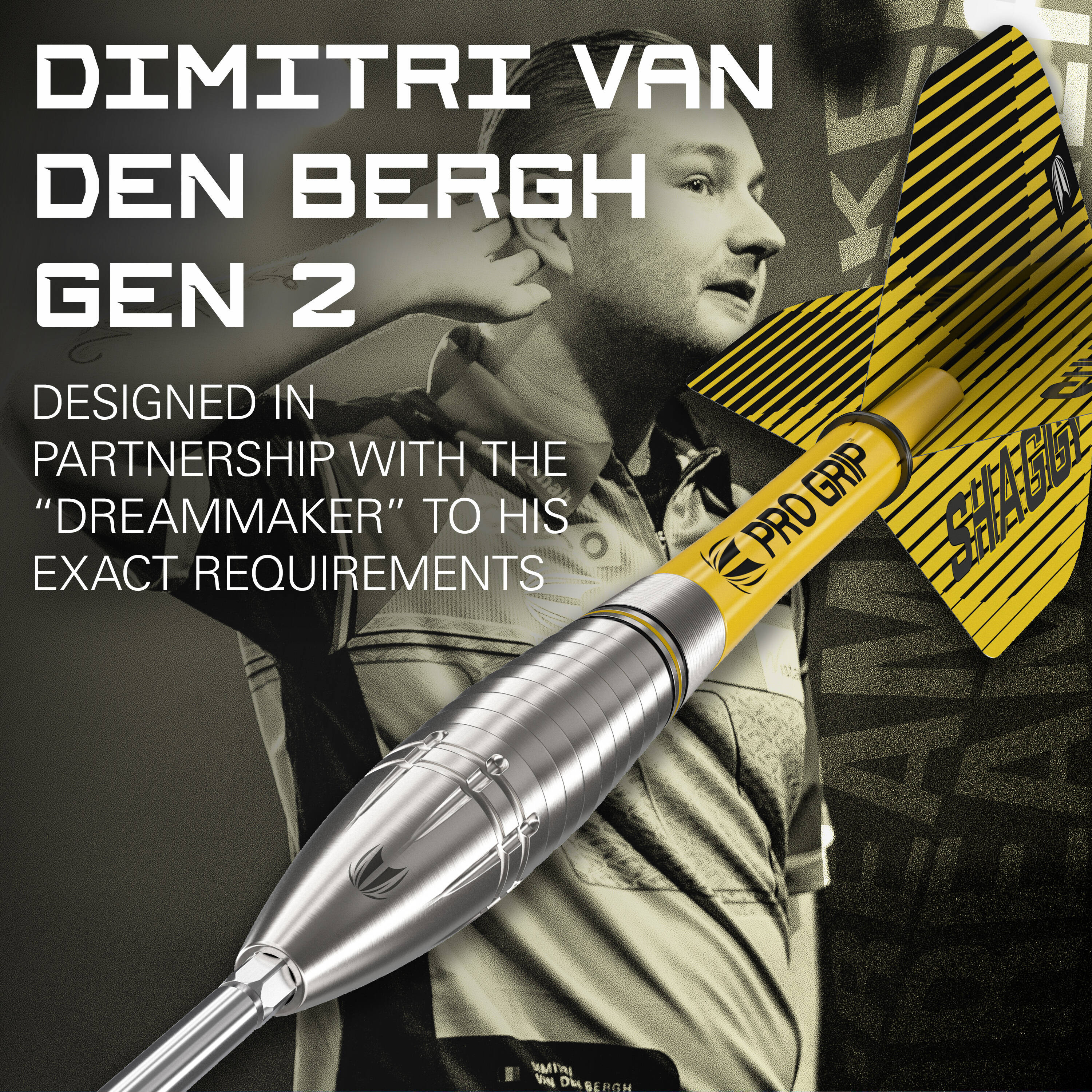 Target - Swiss Point - Dimitri van den Bergh G2 - Steeldart Target - Swiss Point - Dimitri van den Bergh G2 - Steeldart