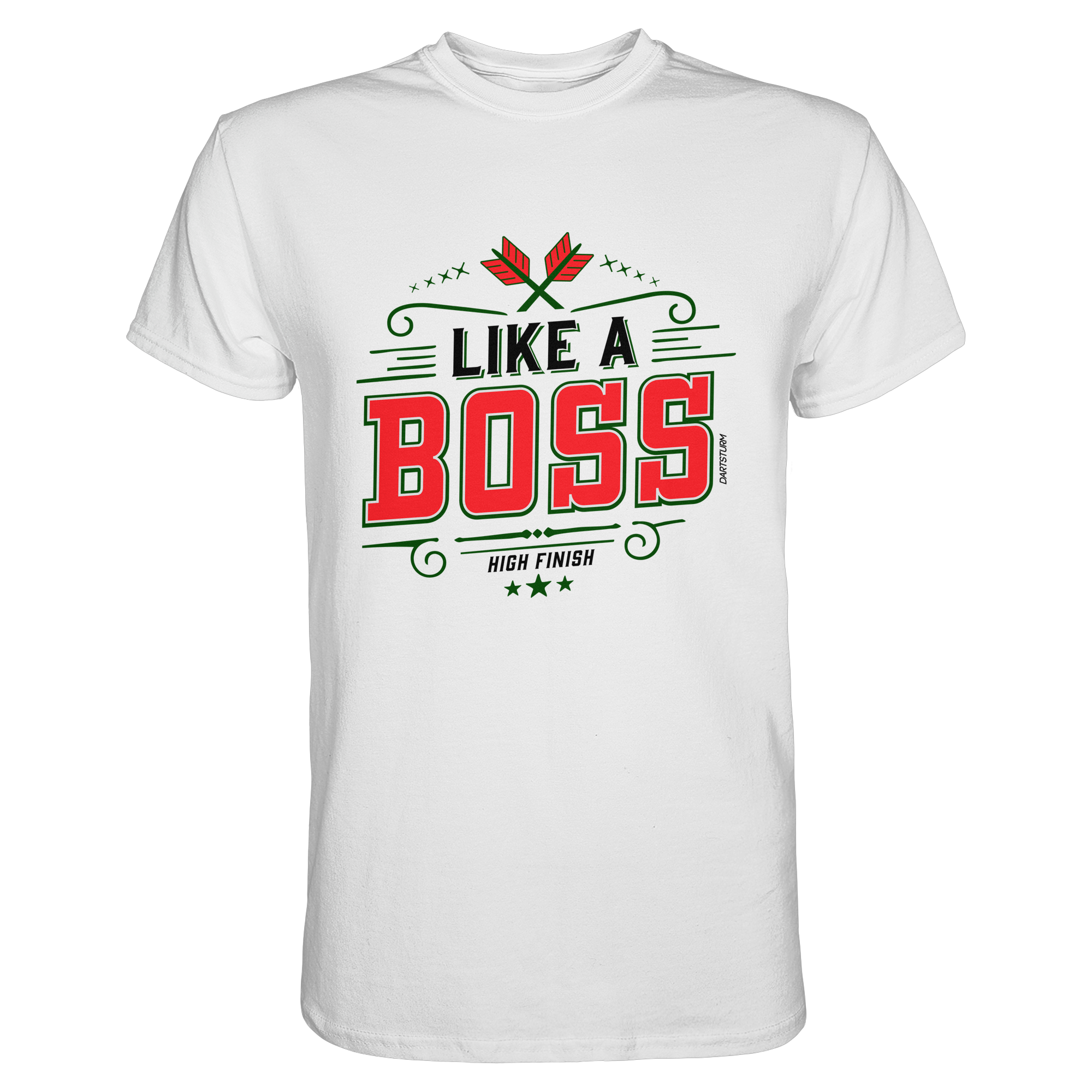 DartSturm - Like a Boss Red - Premium Shirt
