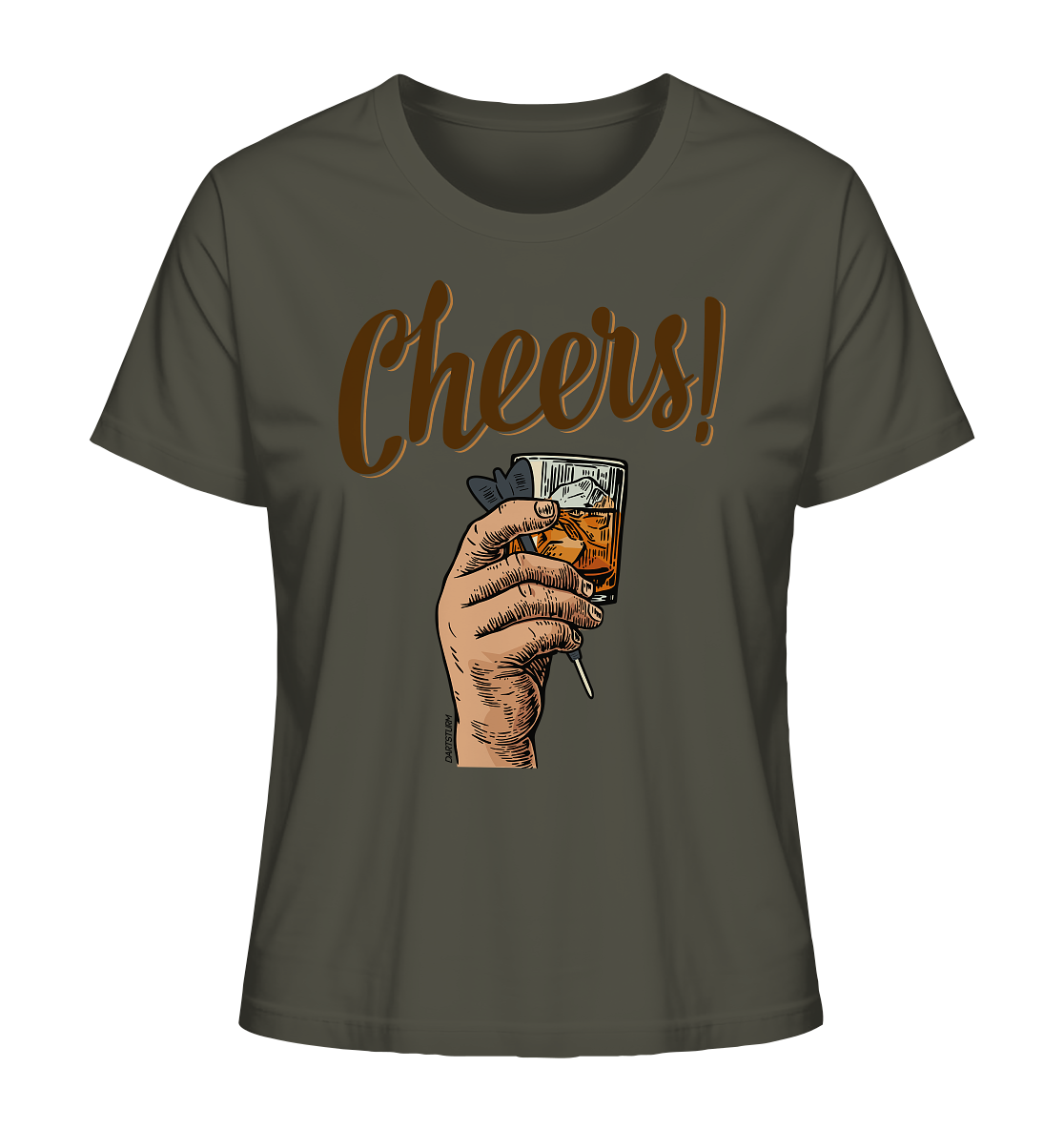 DartSturm - Cheers - Ladies Organic Shirt DartSturm - Cheers - Ladies Organic Shirt
