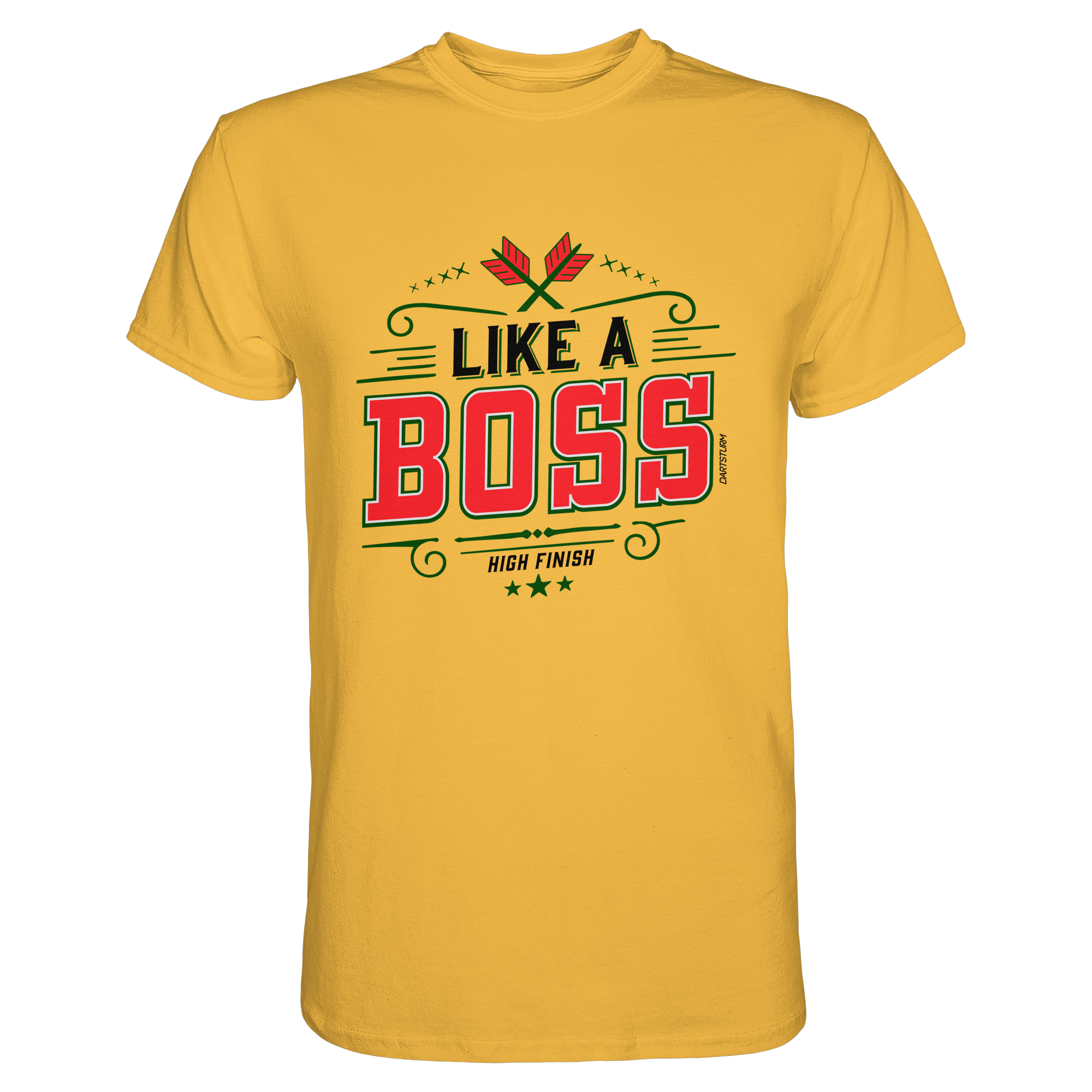 DartSturm - Like a Boss Red - Premium Shirt