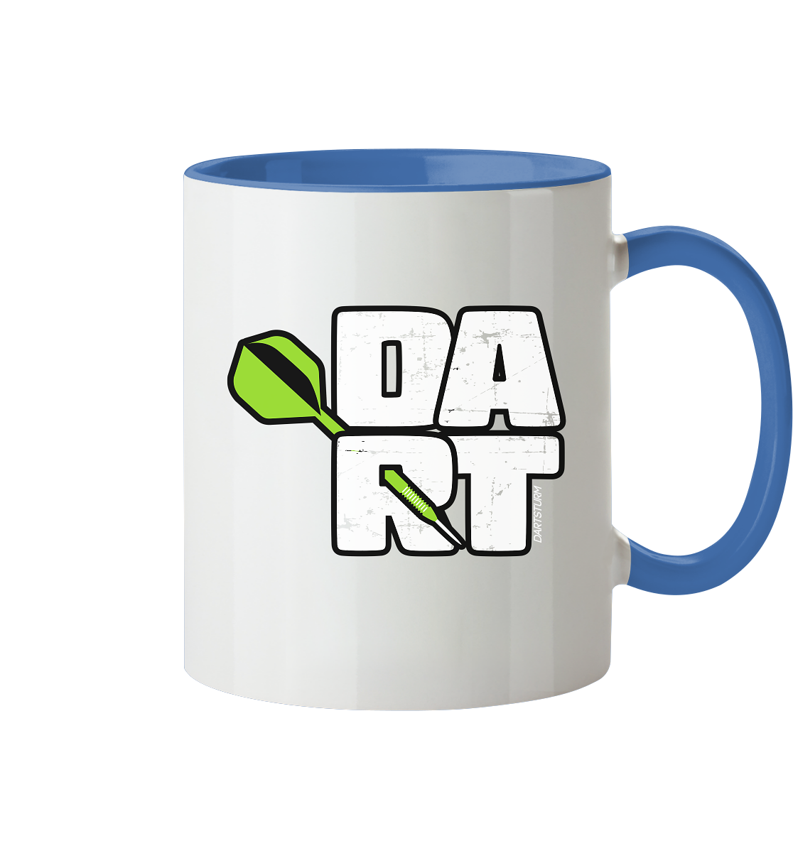 DartSturm - Dart - Tasse zweifarbig DartSturm - Dart - Tasse zweifarbig