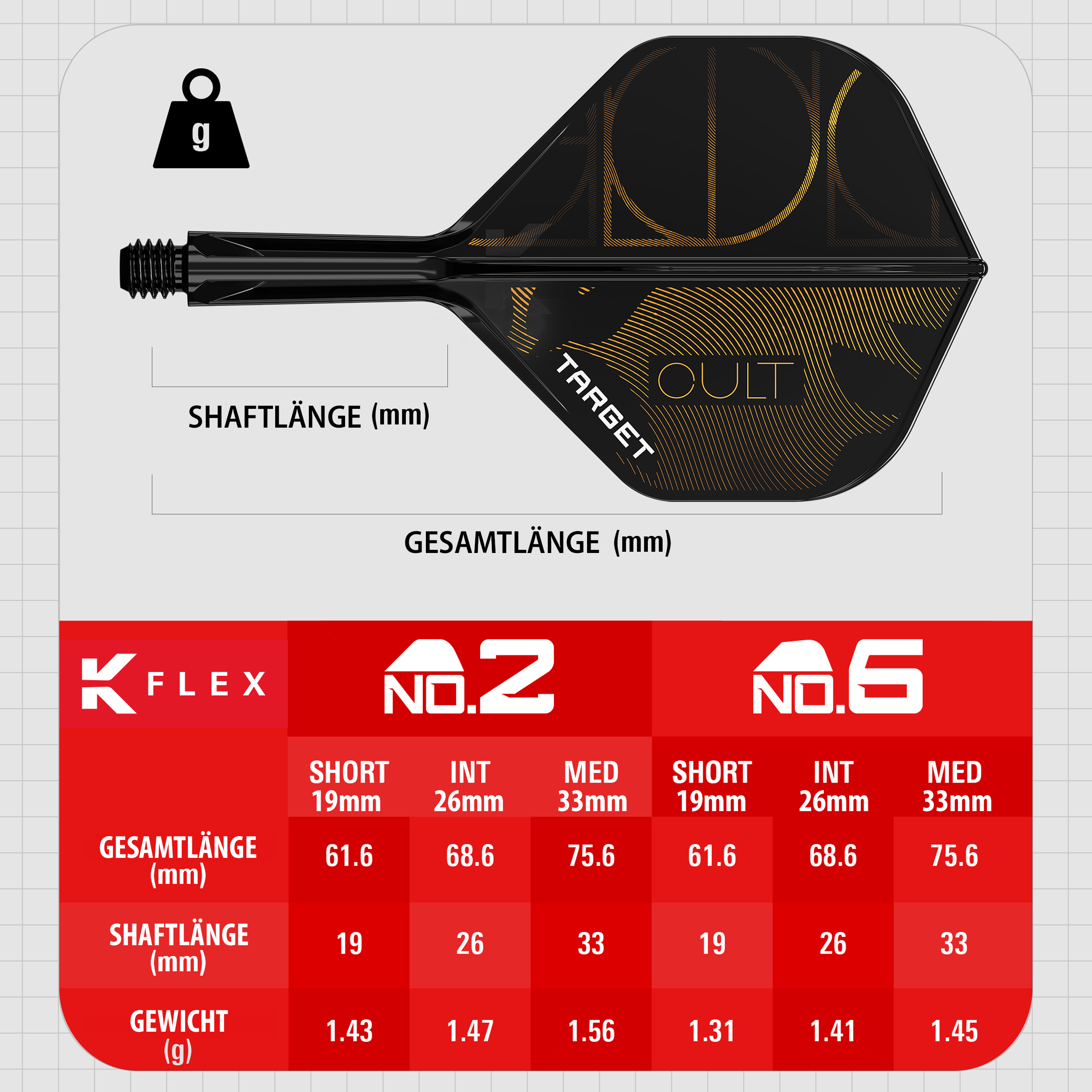 Target - K-Flex Flightsystem Cult - No2 Target - K-Flex Flightsystem Cult - No2