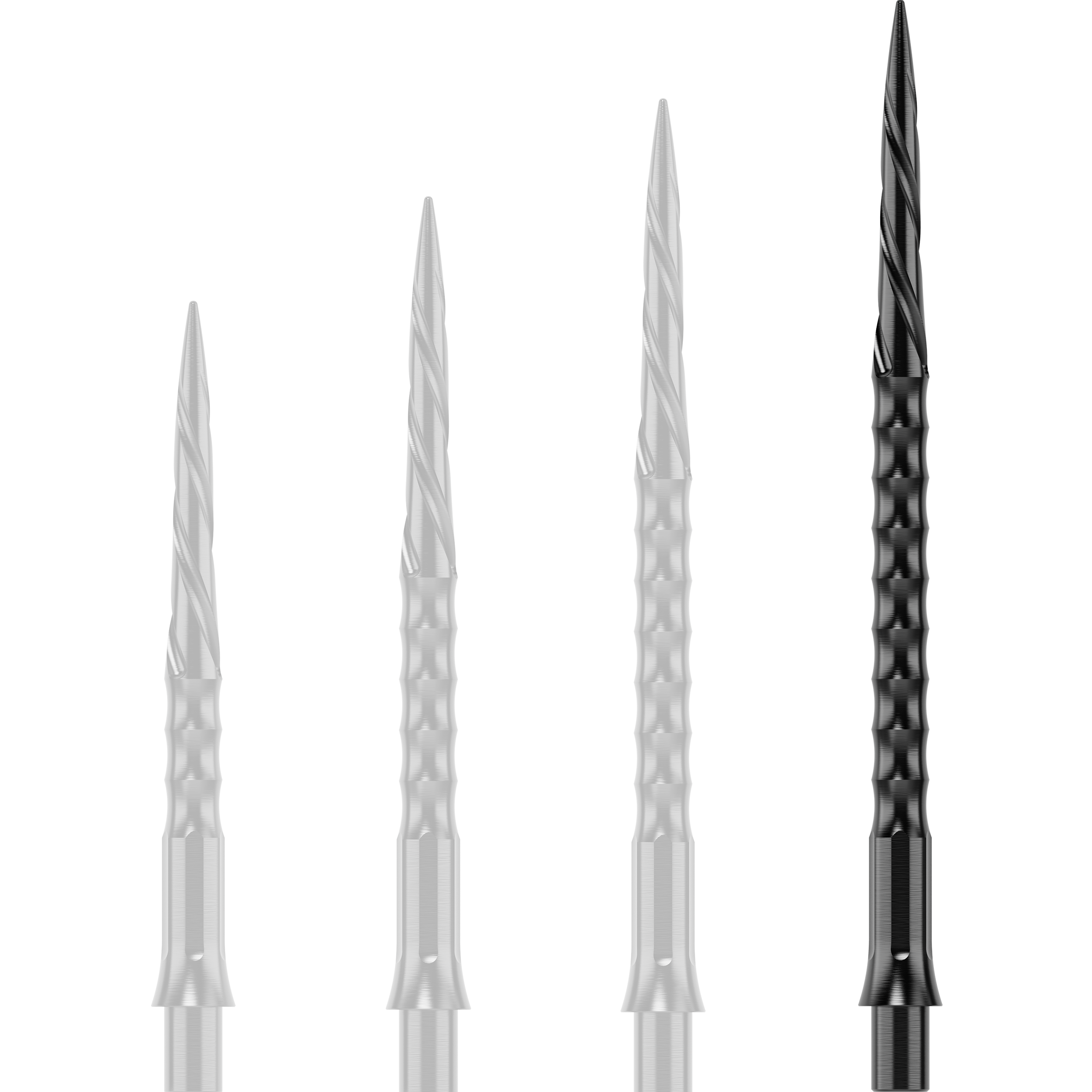 Caliburn - EVO Spiro No Lip - Schwarz