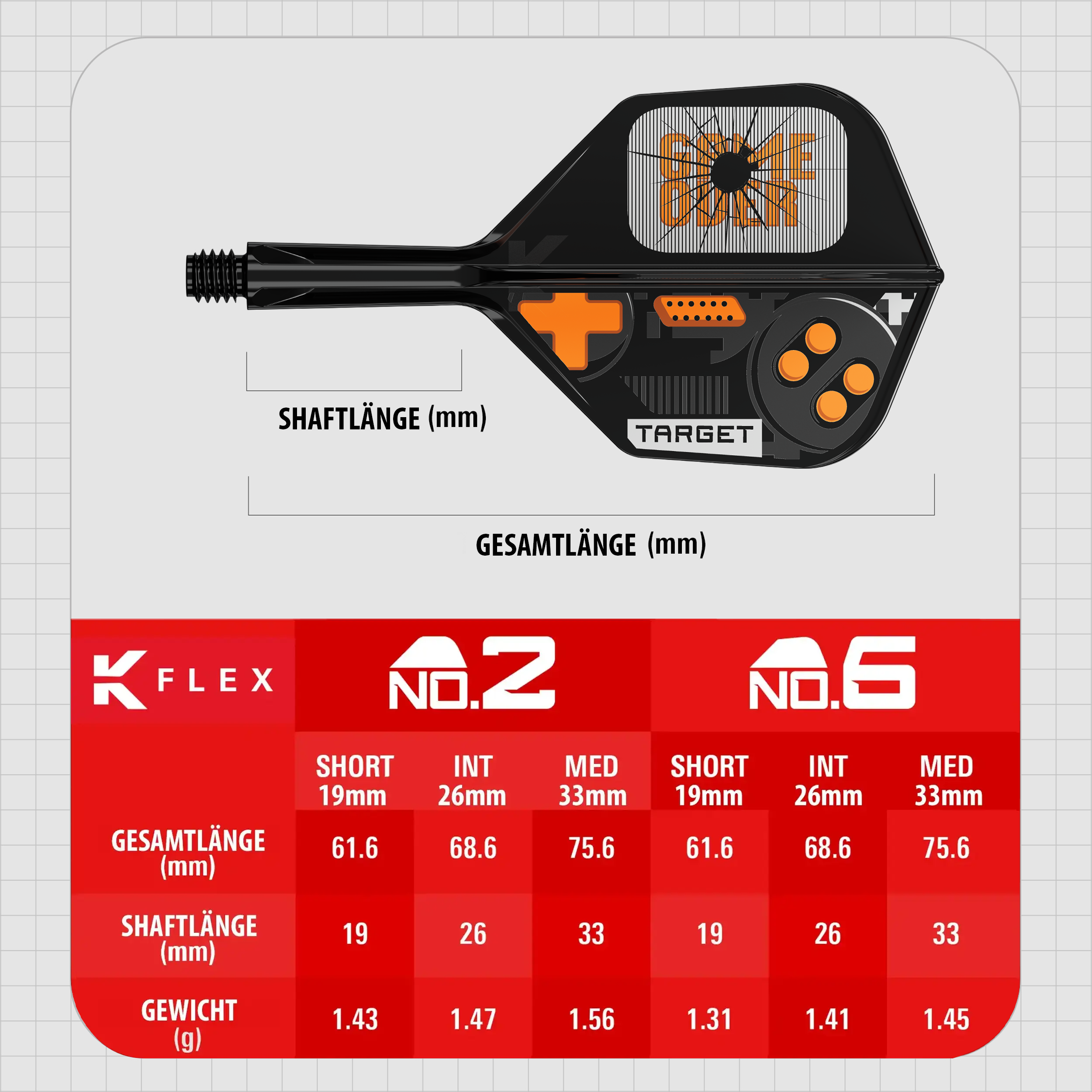 Target - K-Flex Flightsystem Game Over - No6