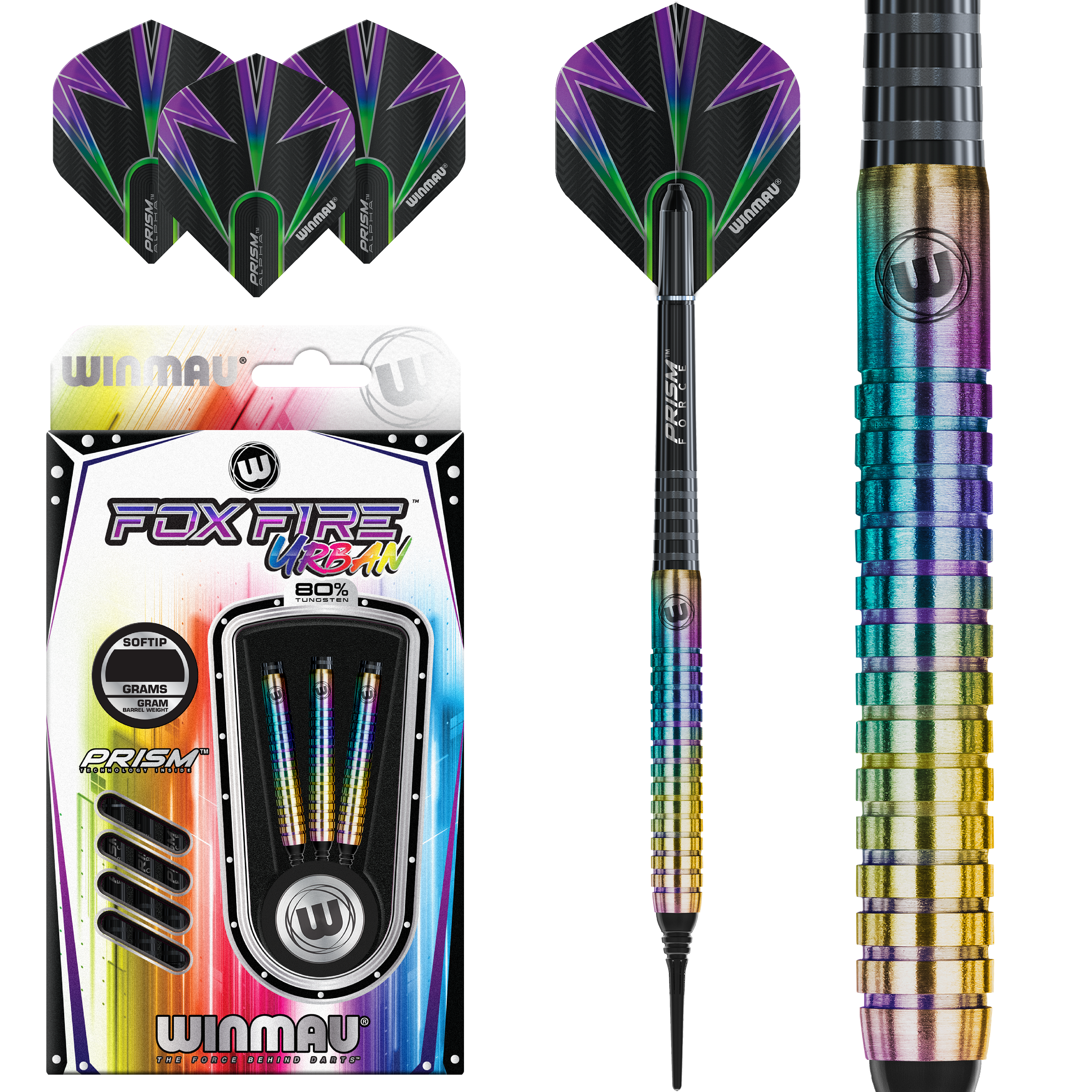 Winmau - Foxfire Urban - Softdart Winmau - Foxfire Urban - Softdart