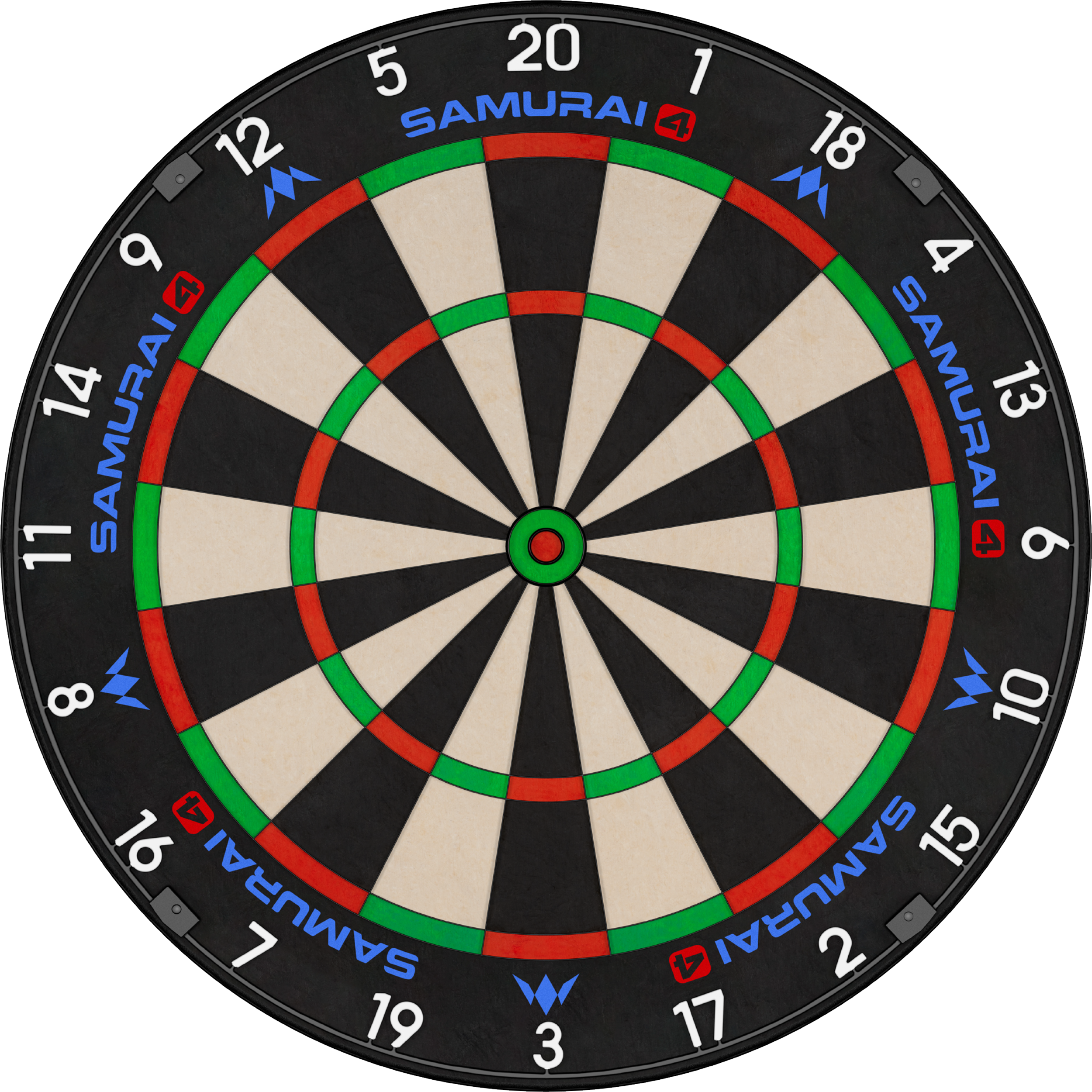 Mission - Samurai 4 Black Dartboard Mission - Samurai 4 Black Dartboard