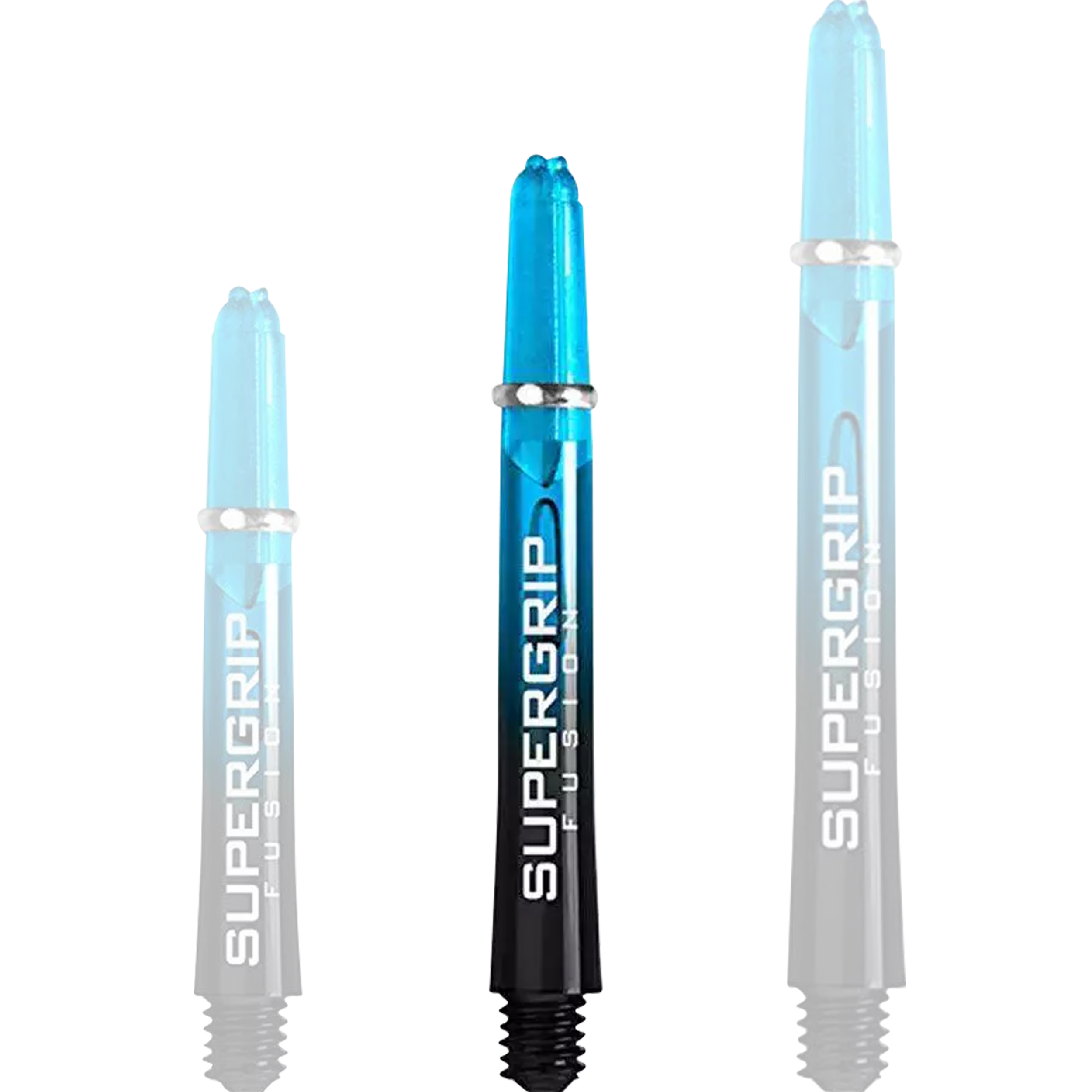 Harrows - Supergrip Fusion Shaft - Hellblau