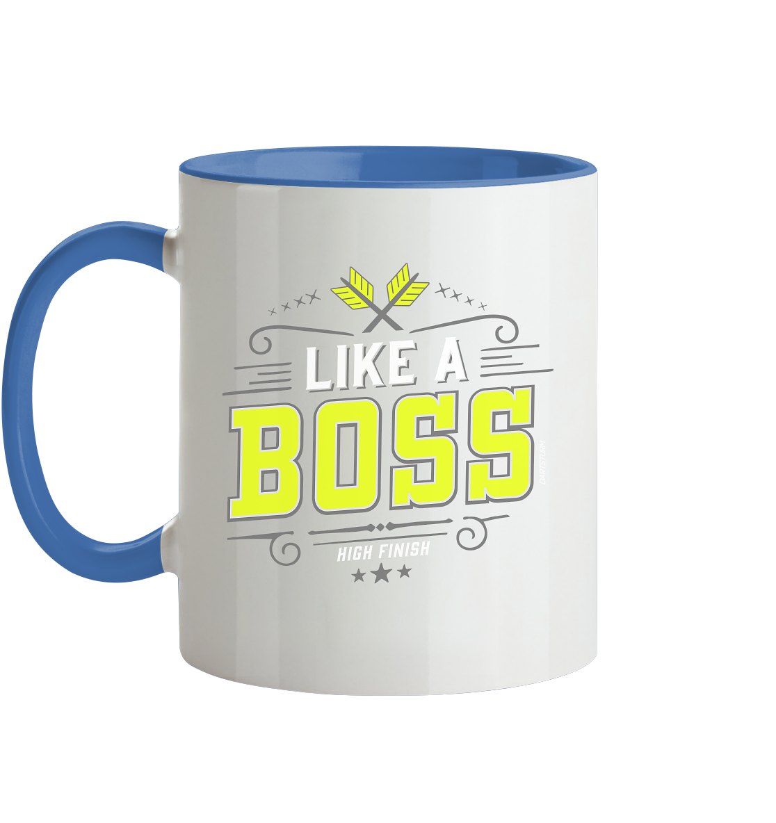 DartSturm - Like a Boss Yellow - Tasse zweifarbig DartSturm - Like a Boss Yellow - Tasse zweifarbig